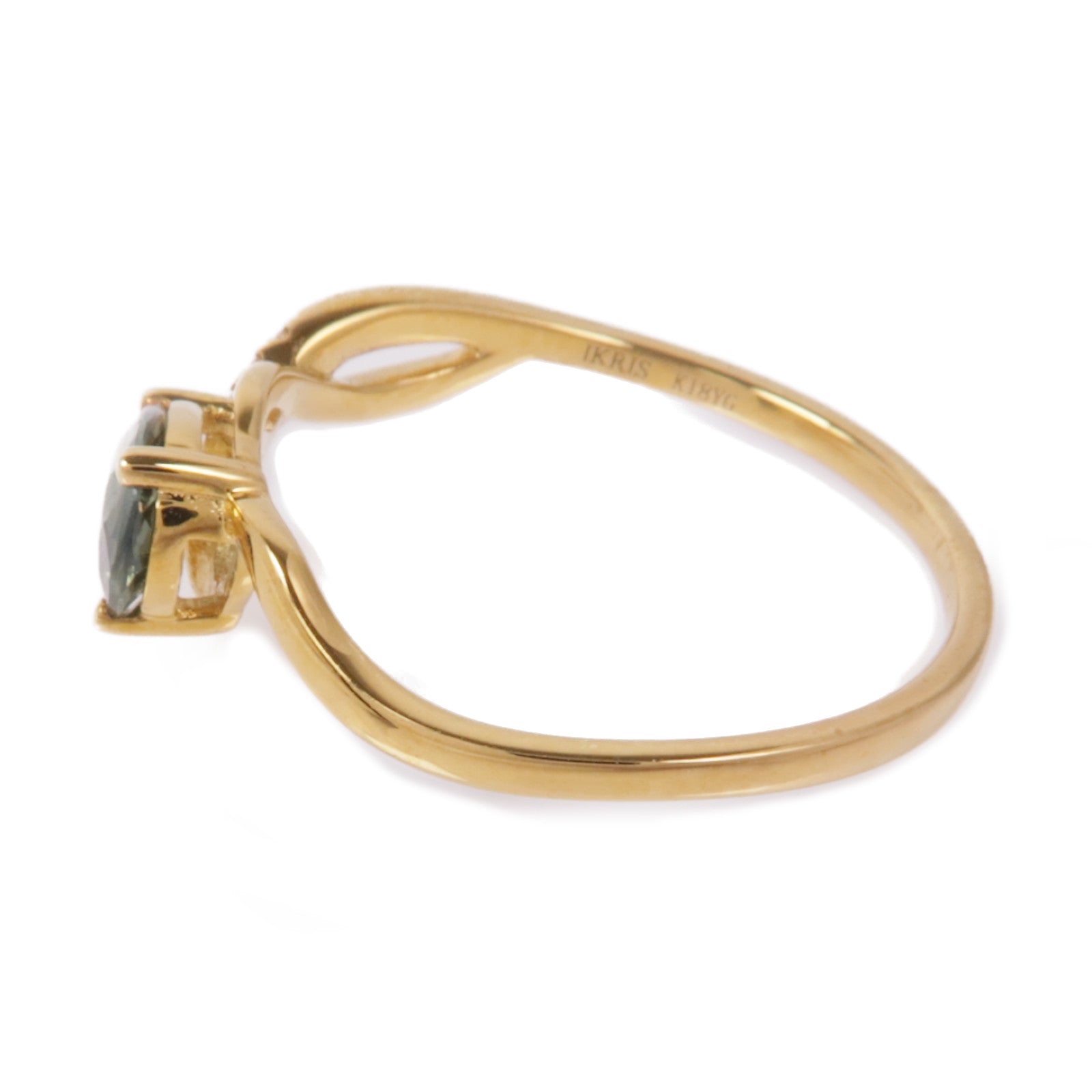 JEWELRY 18K黃金/鑽石Diamond Ring戒指US#6.25