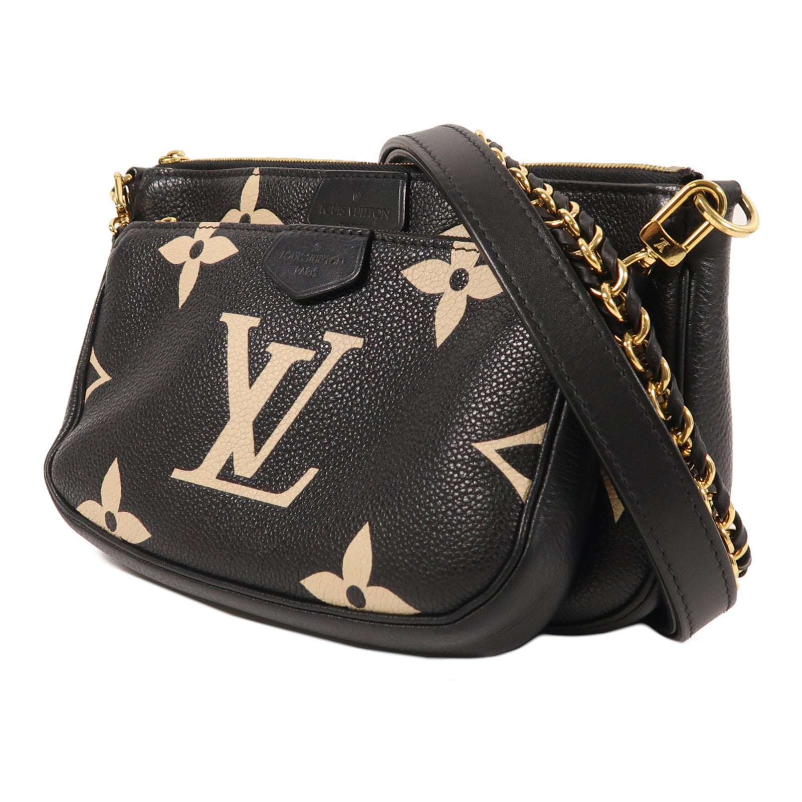 LOUIS VUITTON Monogram Empriente Multi Pochette Accessoires金扣肩背袋