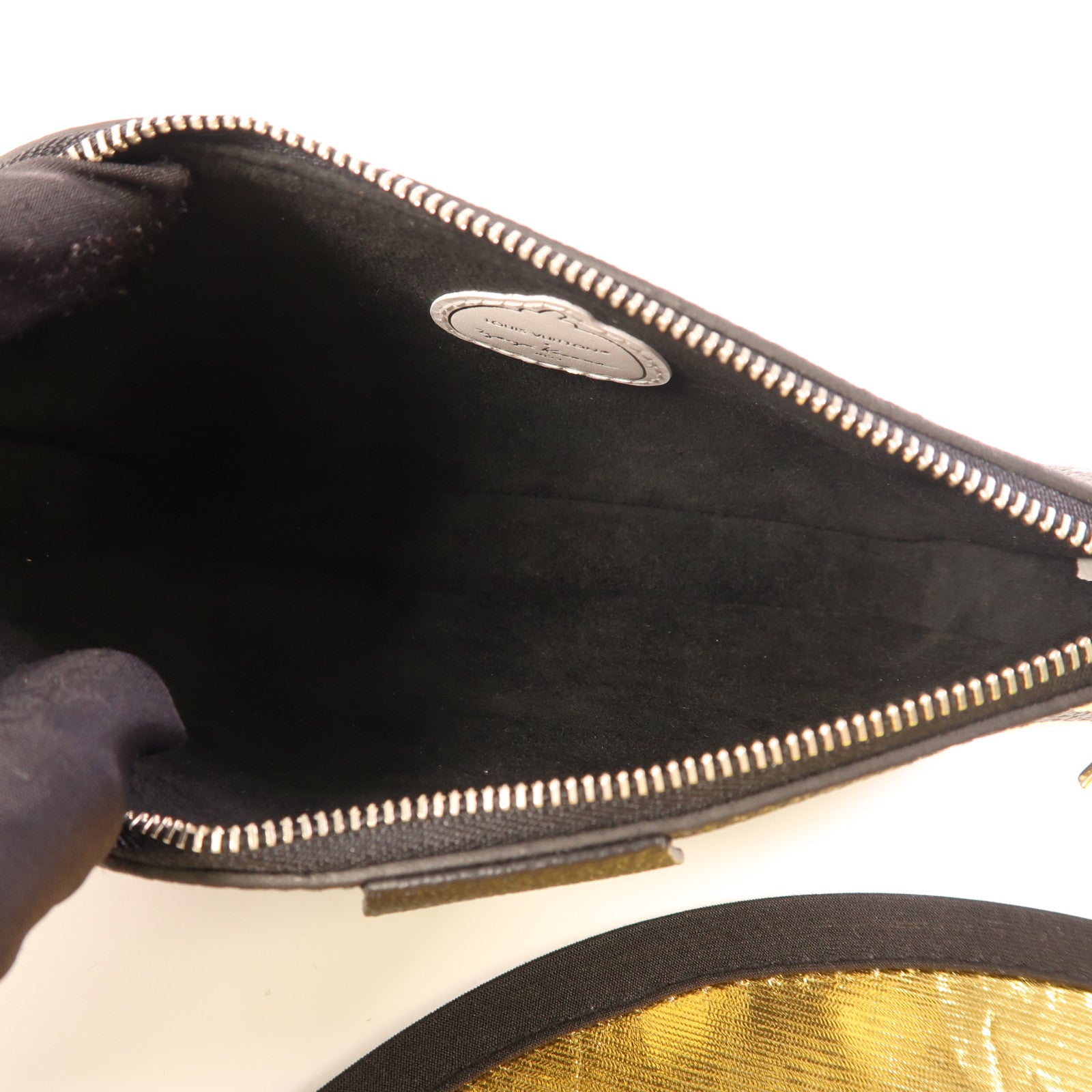 LOUIS VUITTON LV X YK Multi Pochette Accessoires Bag M46410 Monogram Empreinte