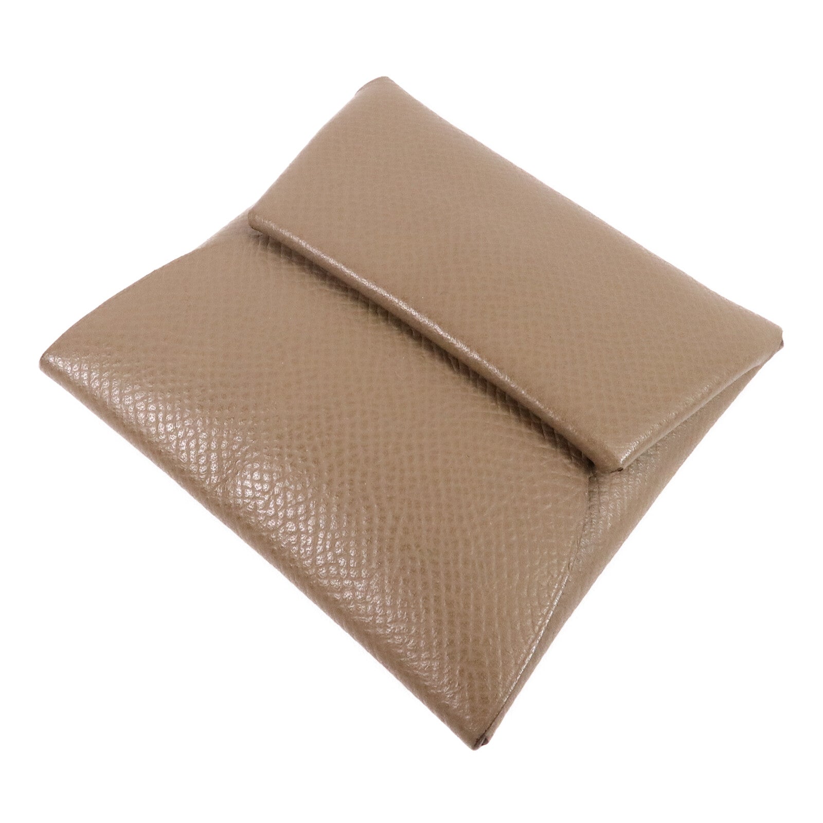HERMES Epsom皮革Bastia零錢包Eoupe
