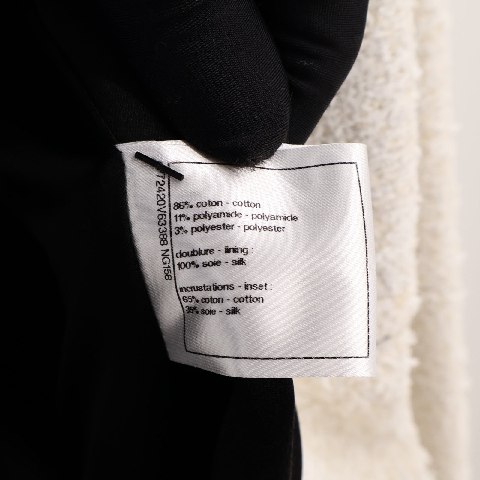 CHANEL Cotton/Polyamide Tweed Jacket外套