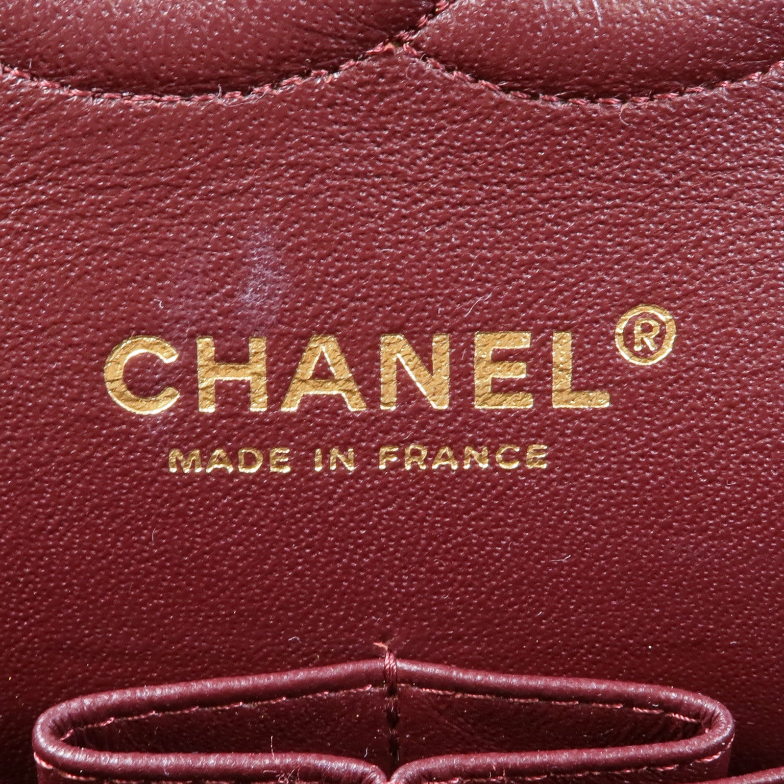 CHANEL 羊皮皮革Classic 25金扣手挽肩背兩用袋