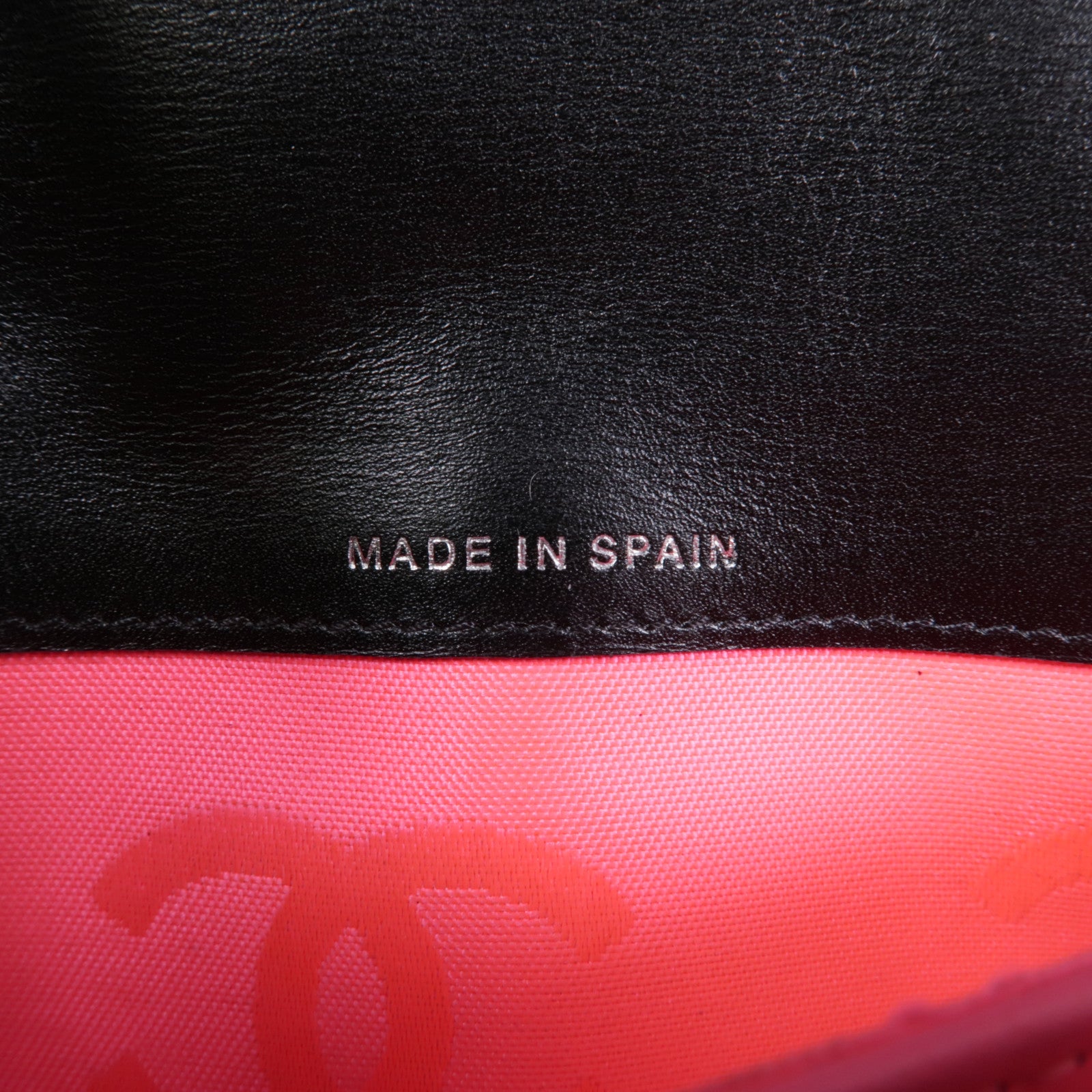 CHANEL 牛皮皮革Cambon Long Wallet銀扣長錢包