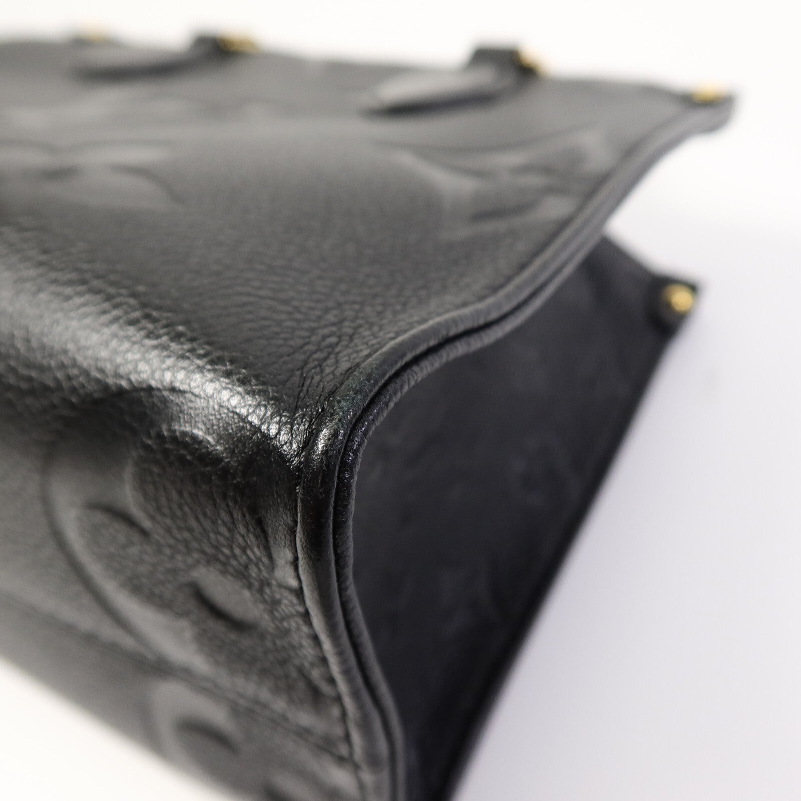 LOUIS VUITTON Monogram Empreinte On The Go PM手挽肩背兩用袋