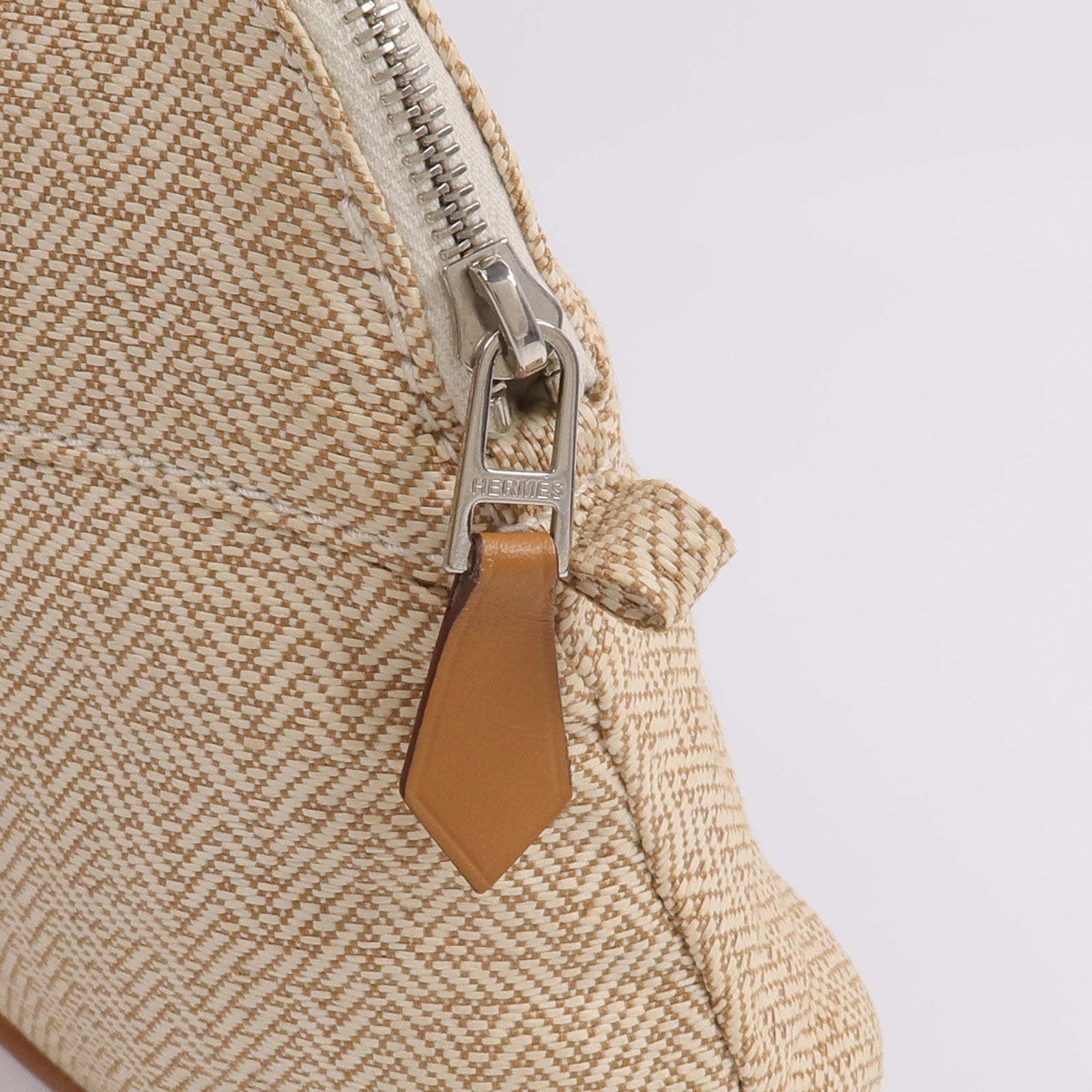 HERMES 帆布Bolide Pouch手拿包