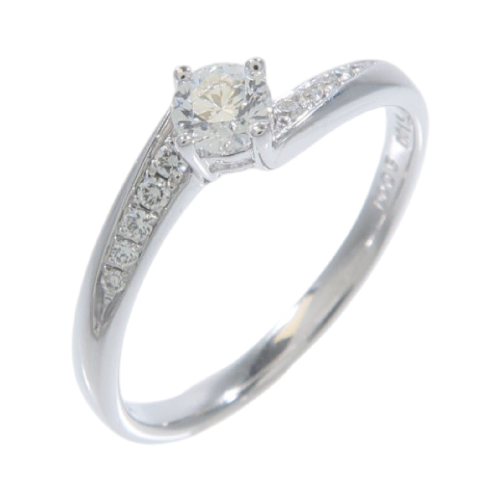 JEWELRY 18K白金Diamond Ring鑽石戒指