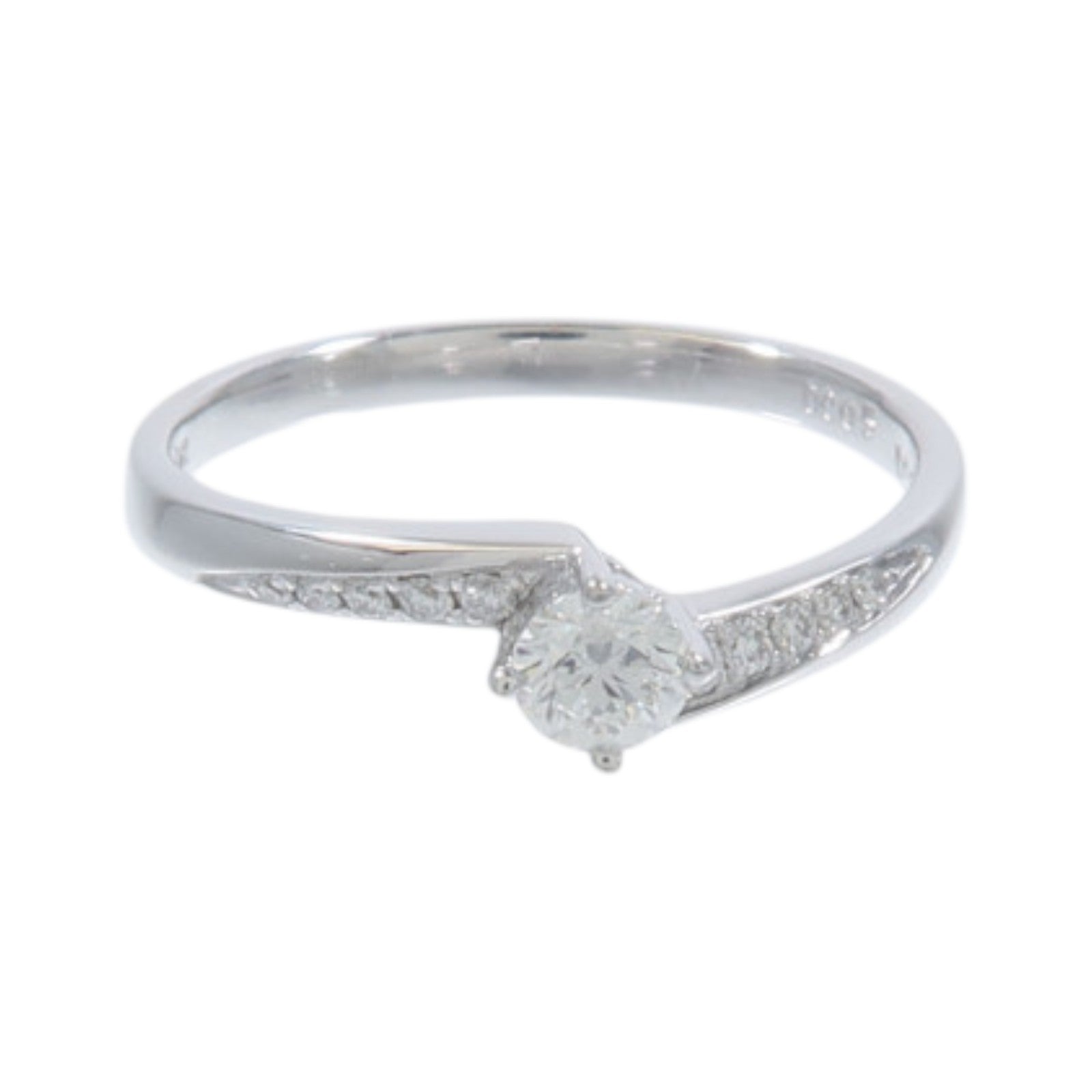 JEWELRY 18K白金Diamond Ring鑽石戒指