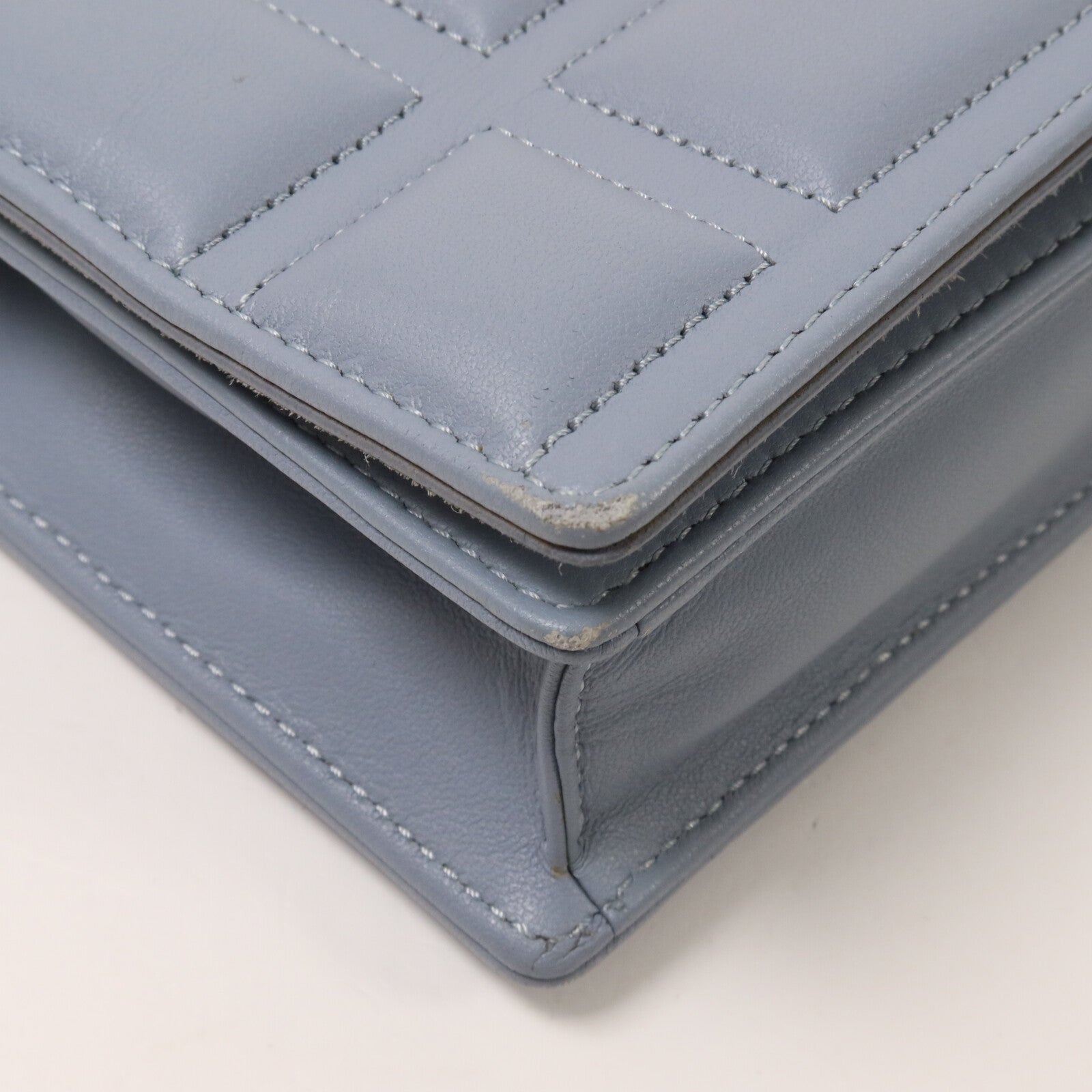 Dior 羊皮皮革Diorama Wallet On Chain鏈帶肩背袋