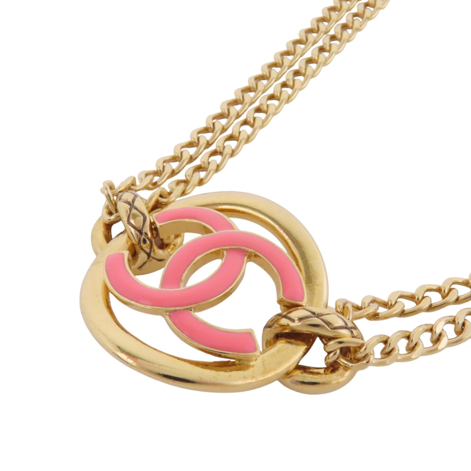 CHANEL 金屬Choker金扣項鏈