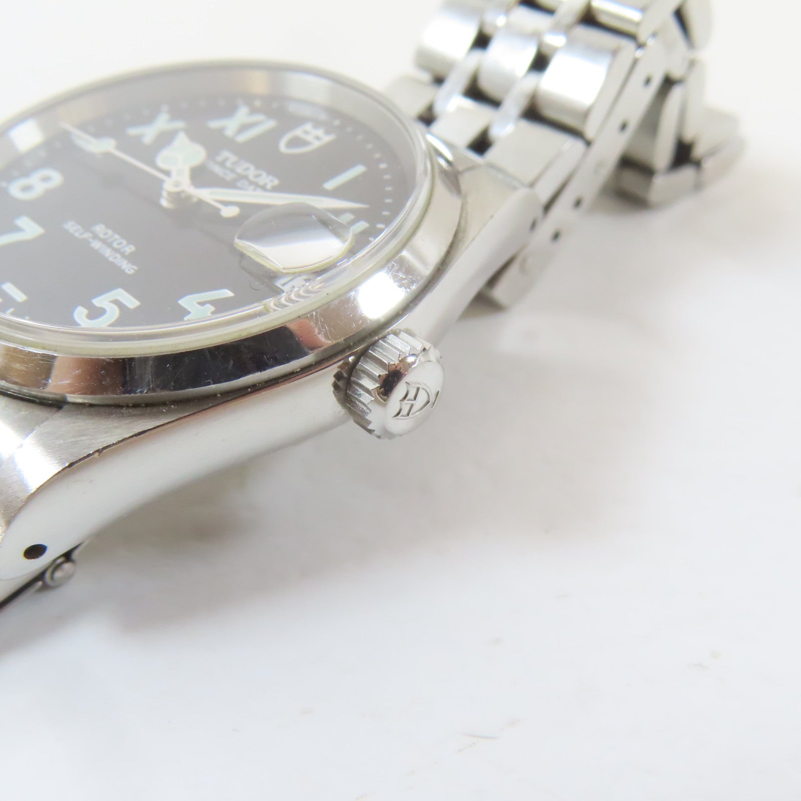 TUDOR Prince Date不鏽鋼手錶自動機芯黑色