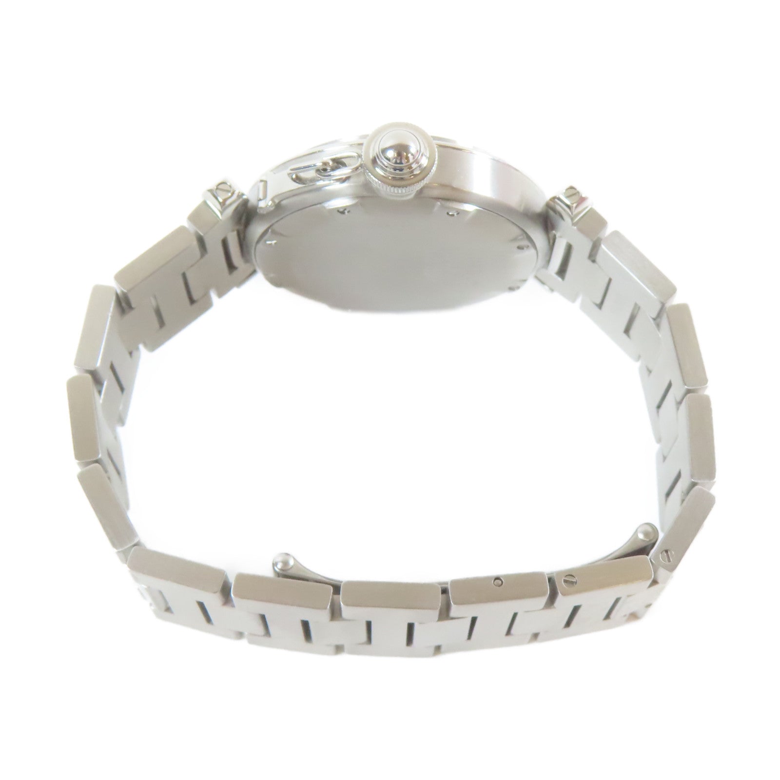 CARTIER Pasha C不鏽鋼手錶自動機芯白色
