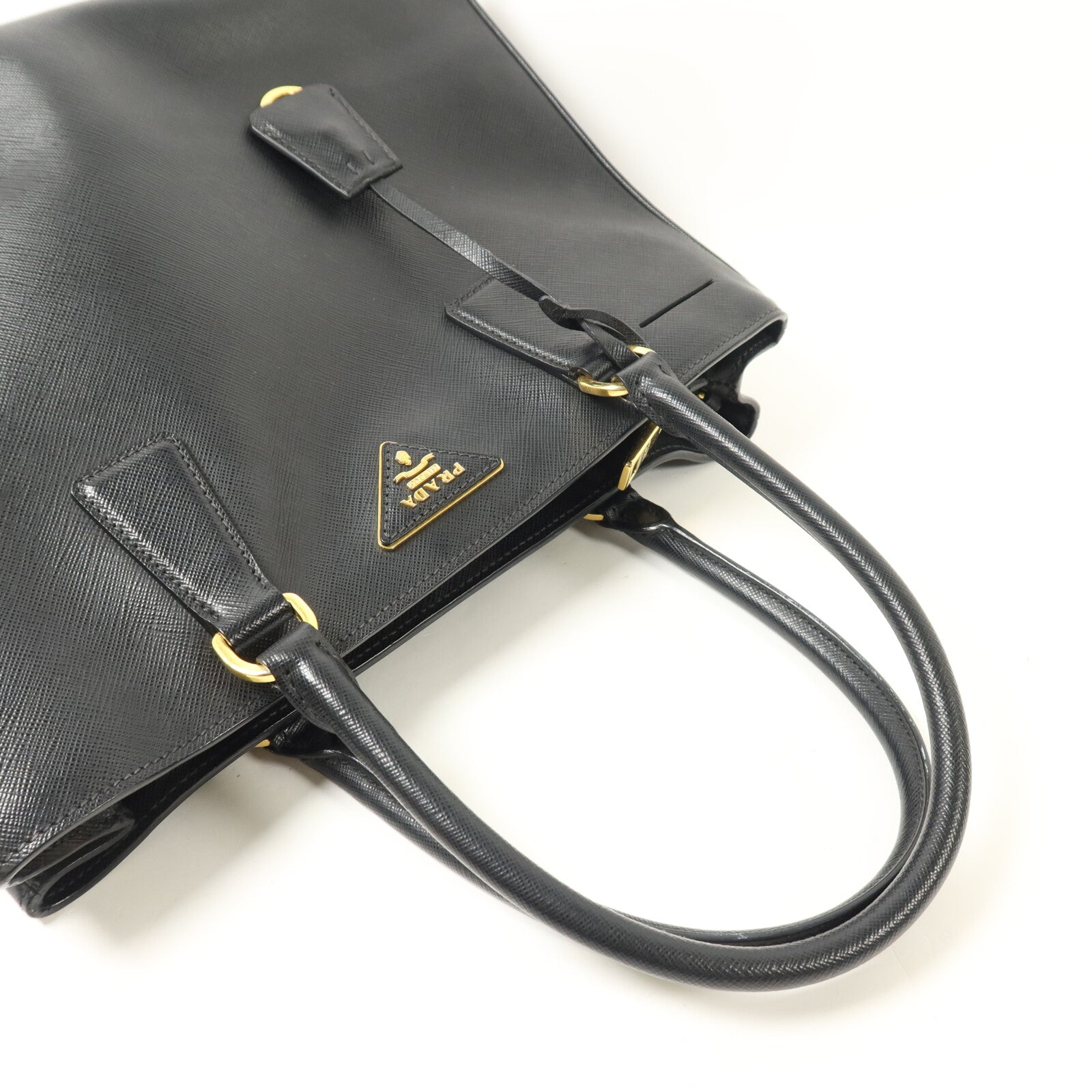 PRADA 牛皮皮革2way shoulder手挽肩背兩用袋
