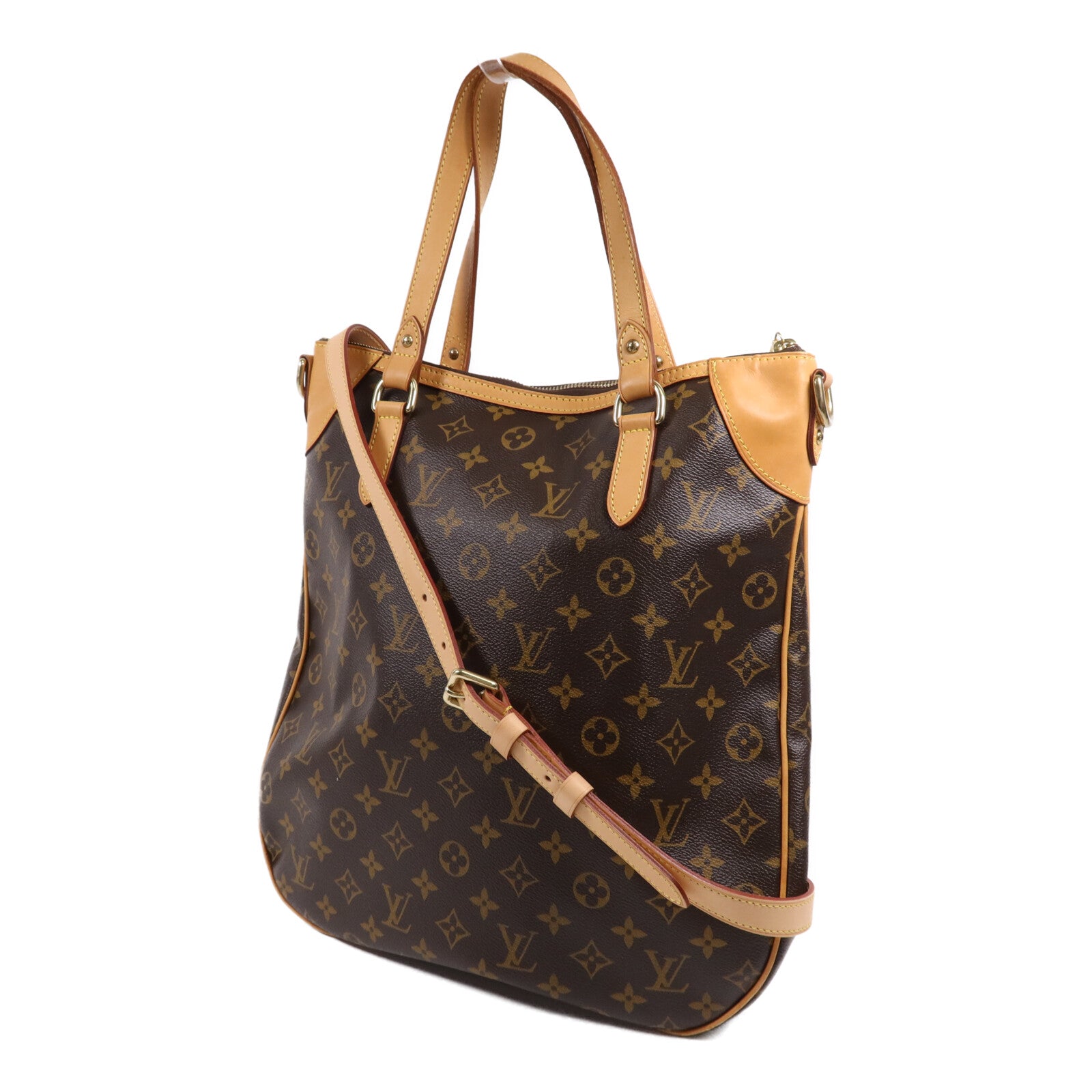 LOUIS VUITTON Monogram Odeon GM金扣手挽肩背兩用袋