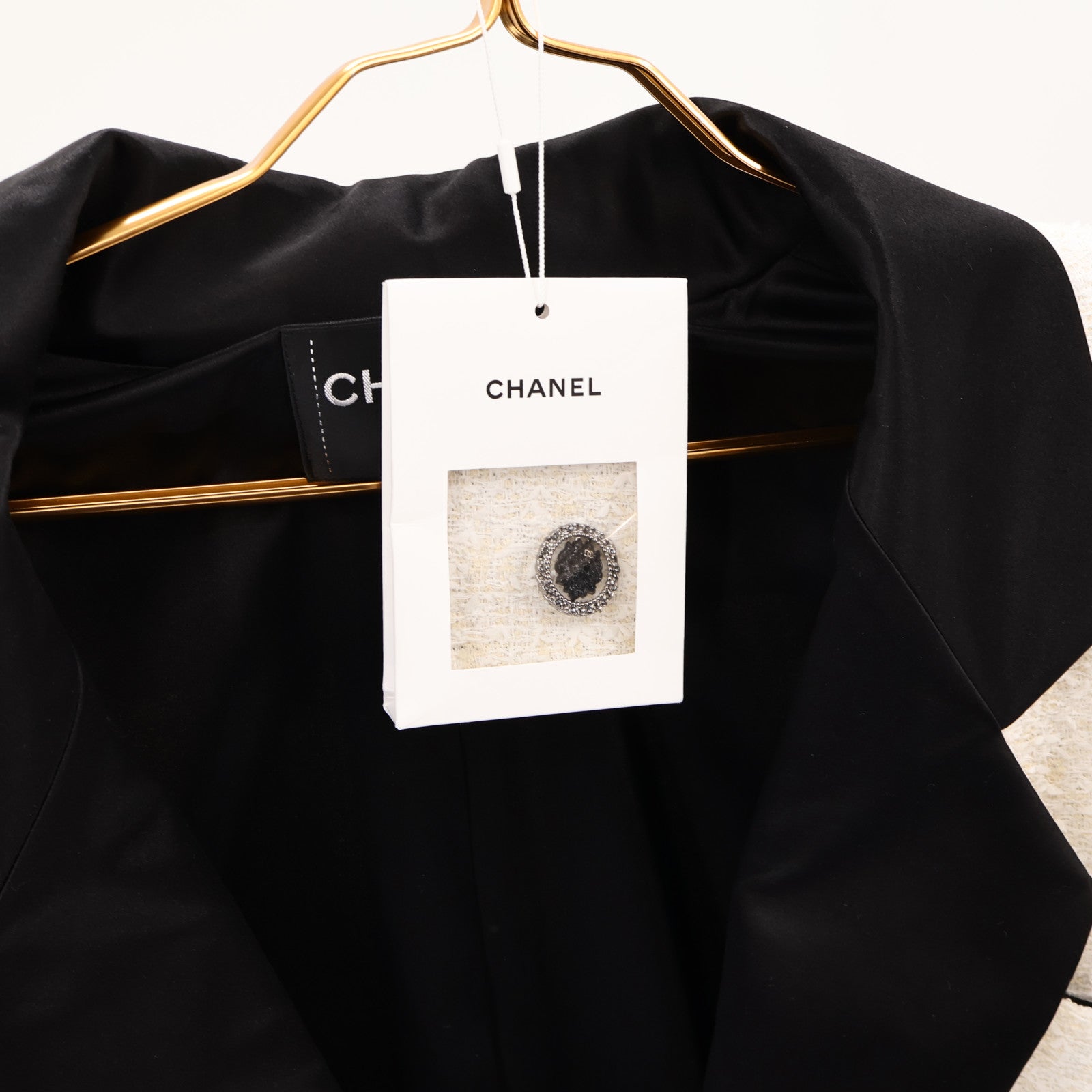 CHANEL Cotton/Polyamide Tweed Jacket外套
