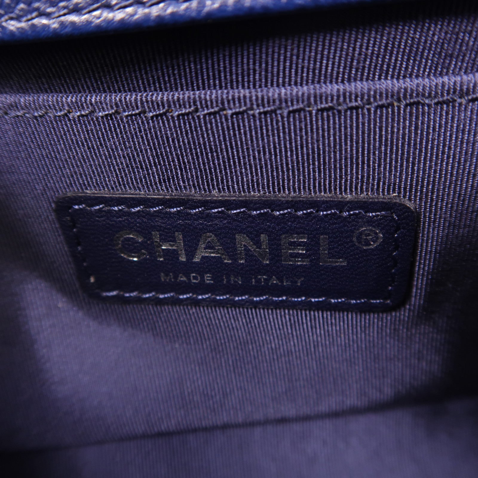CHANEL【激減優惠】 牛皮皮革Boy 20cm鏈帶肩背袋