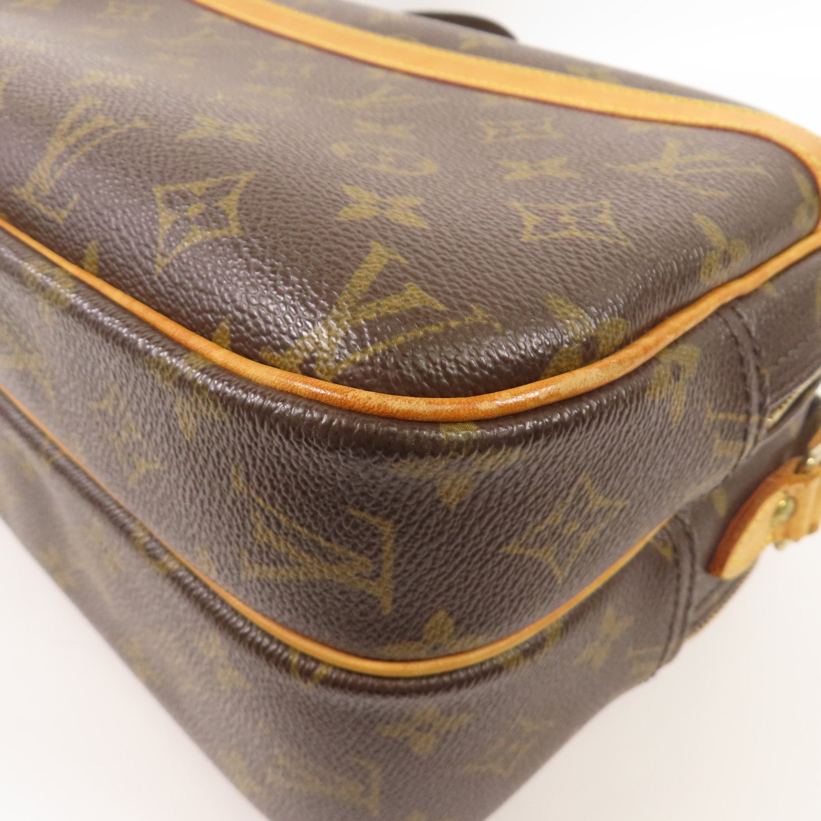 LOUIS VUITTON LV GHW Reporter PM Shoulder Bag Monogram M45254 Brown