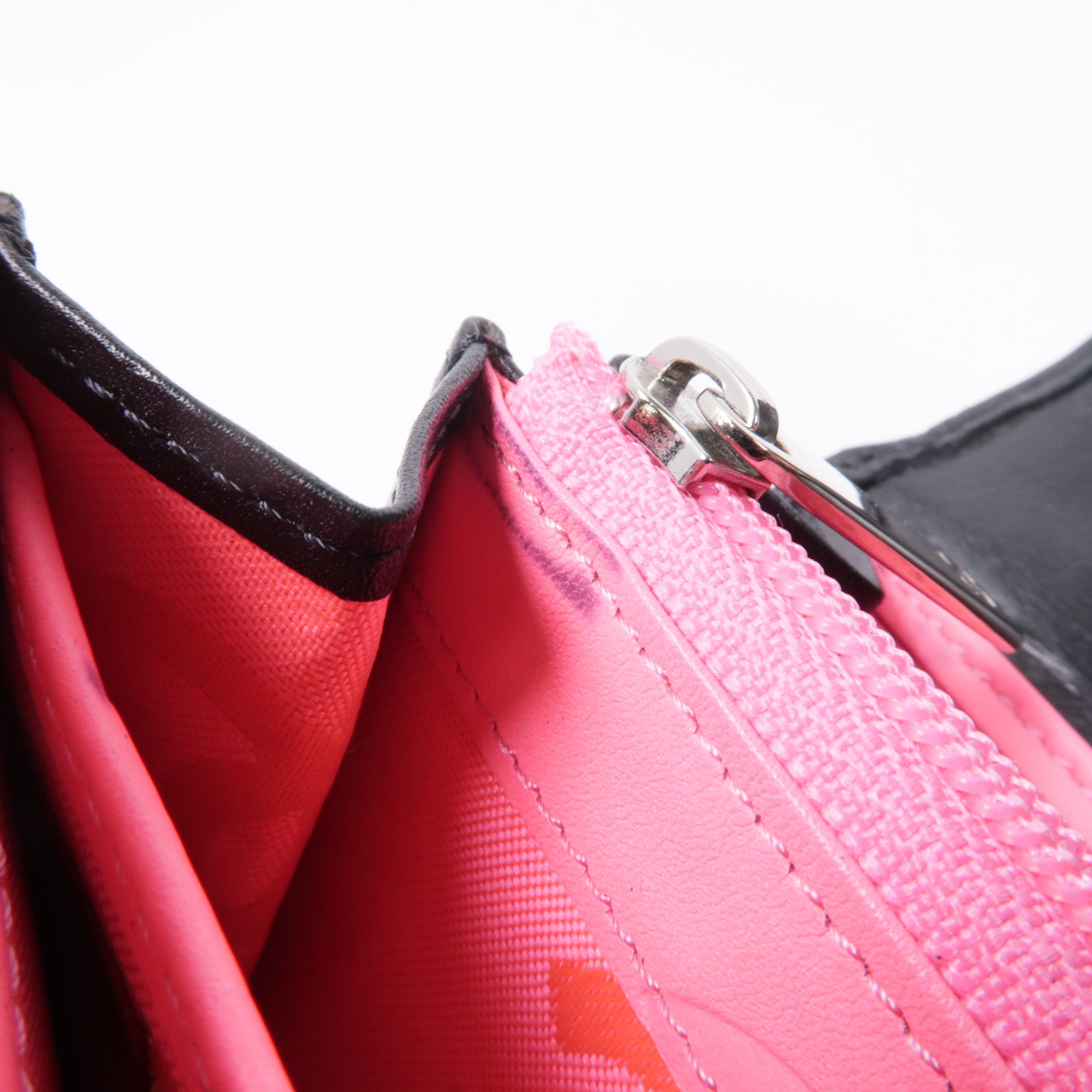 CHANEL 牛皮皮革Cambon Long Wallet銀扣長錢包