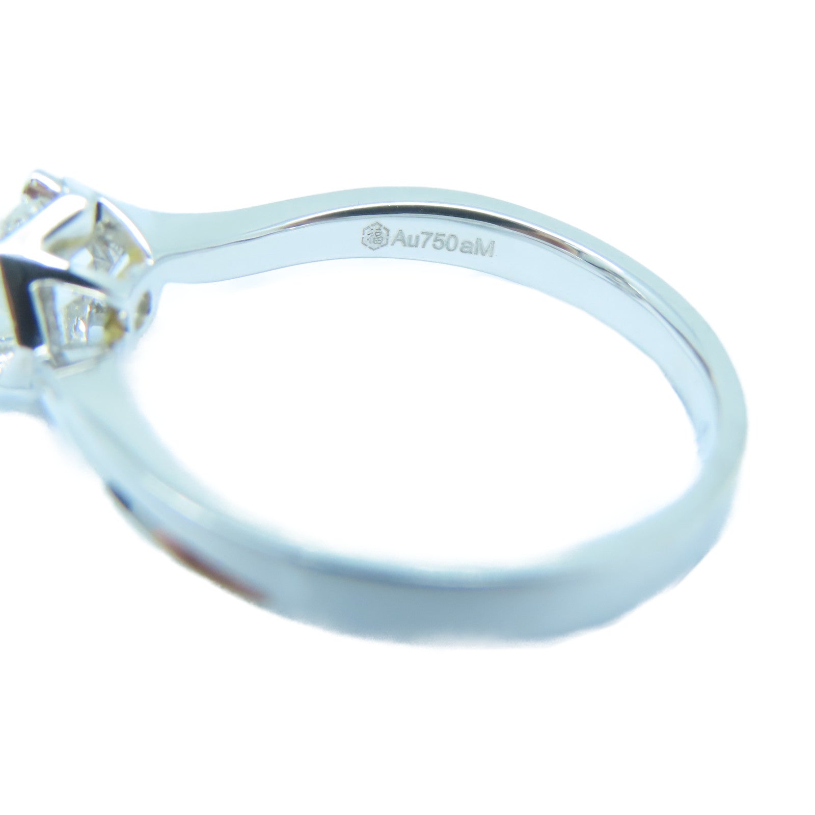 JEWELRY 【激減優惠】18K白金Diamond Ring0.41ct鑽石戒指US#6