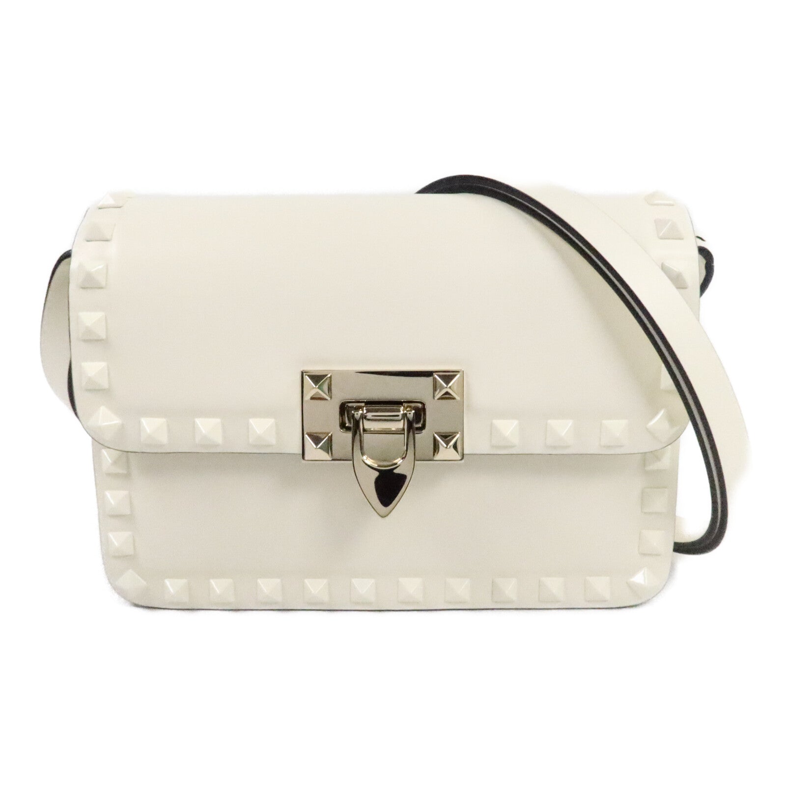 Valentino 牛皮皮革Garavani Rockstud肩背袋