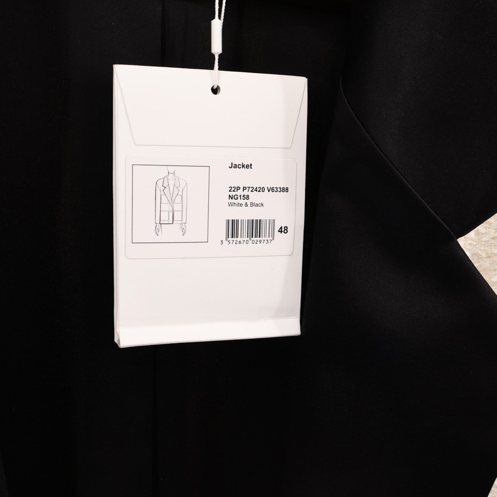 CHANEL Cotton/Polyamide Tweed Jacket外套