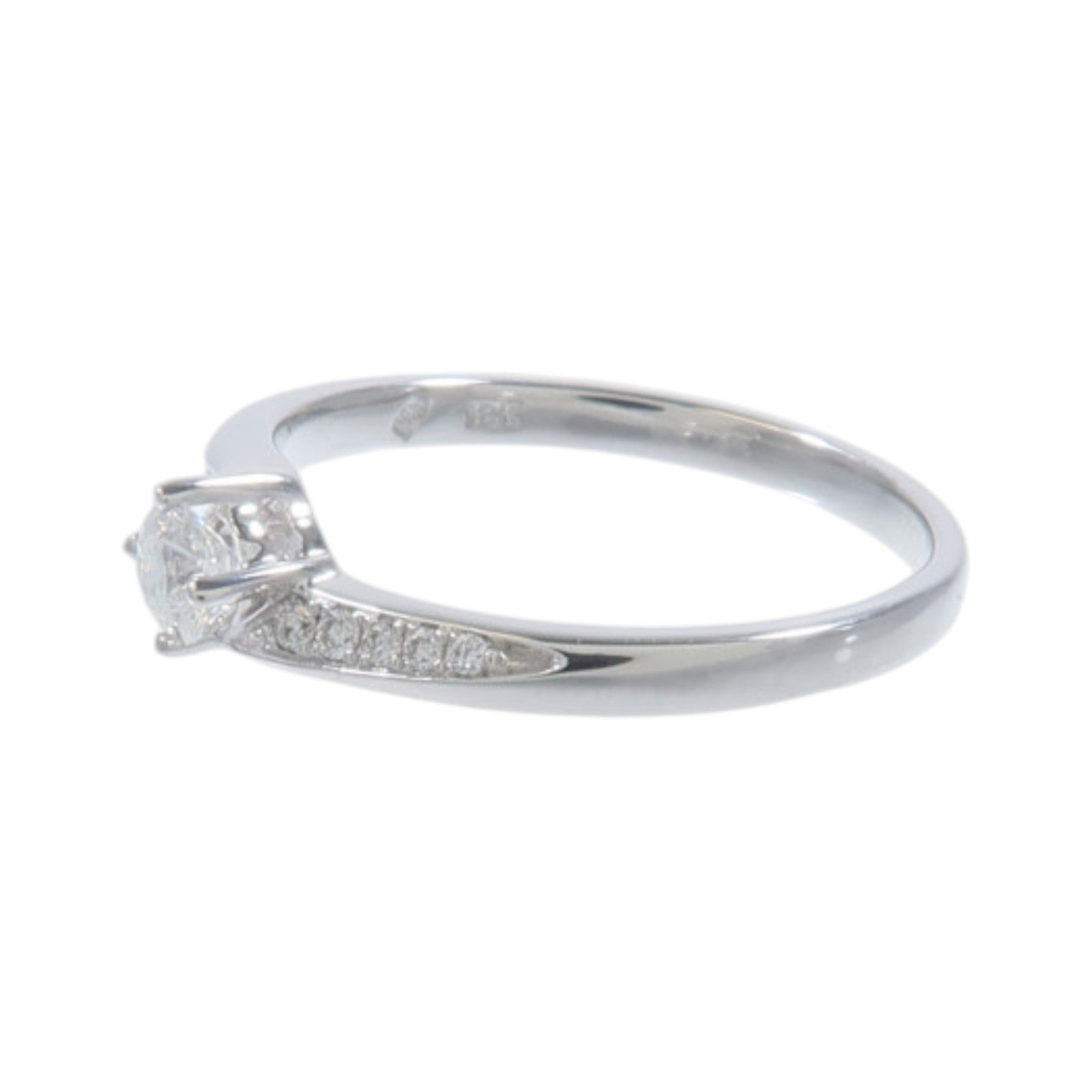 JEWELRY 18K白金Diamond Ring鑽石戒指