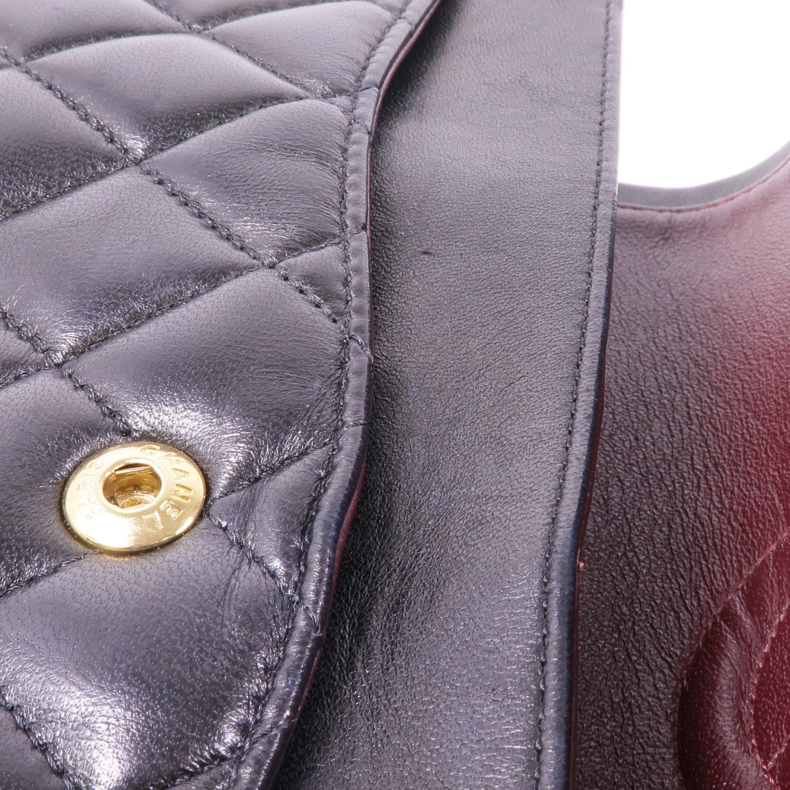 CHANEL 羊皮皮革Classic 25金扣手挽肩背兩用袋