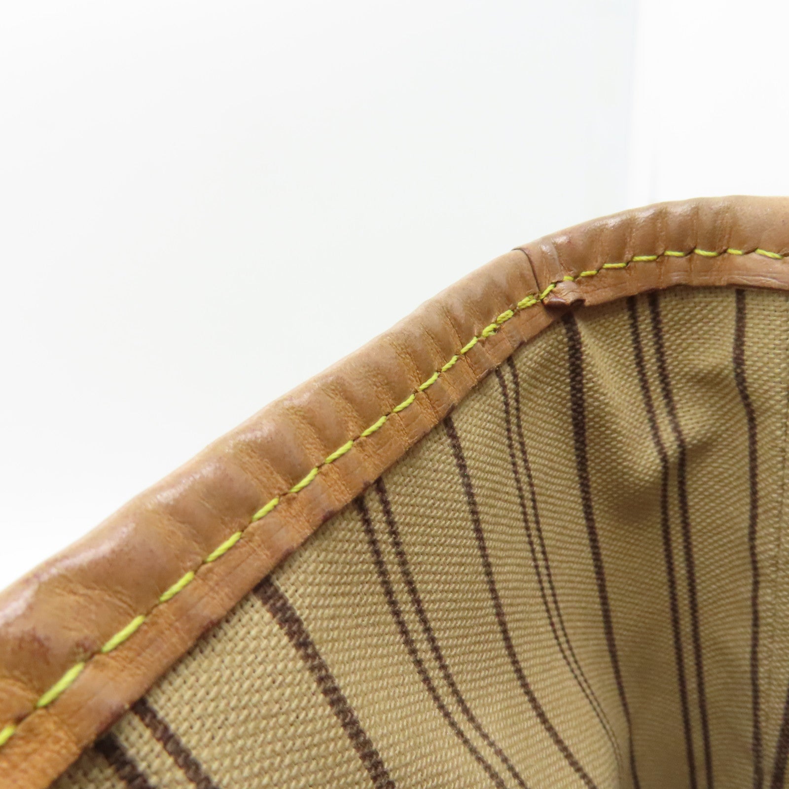 LOUIS VUITTON 【清倉大減價】Monogram Neverfull MM Poker金扣手挽袋啡色