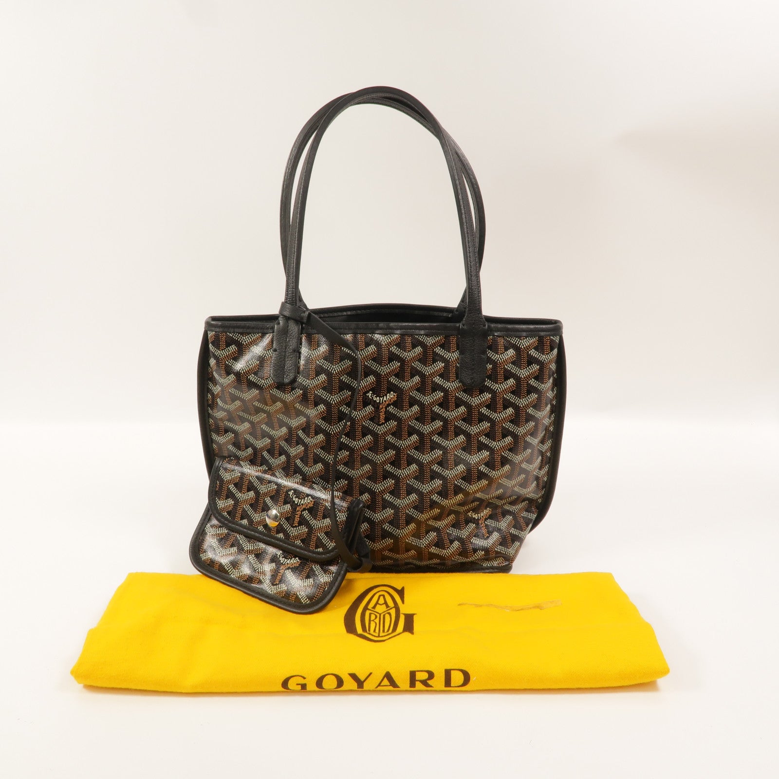 GOYARD 塗層帆布Anjou Mini手挽袋