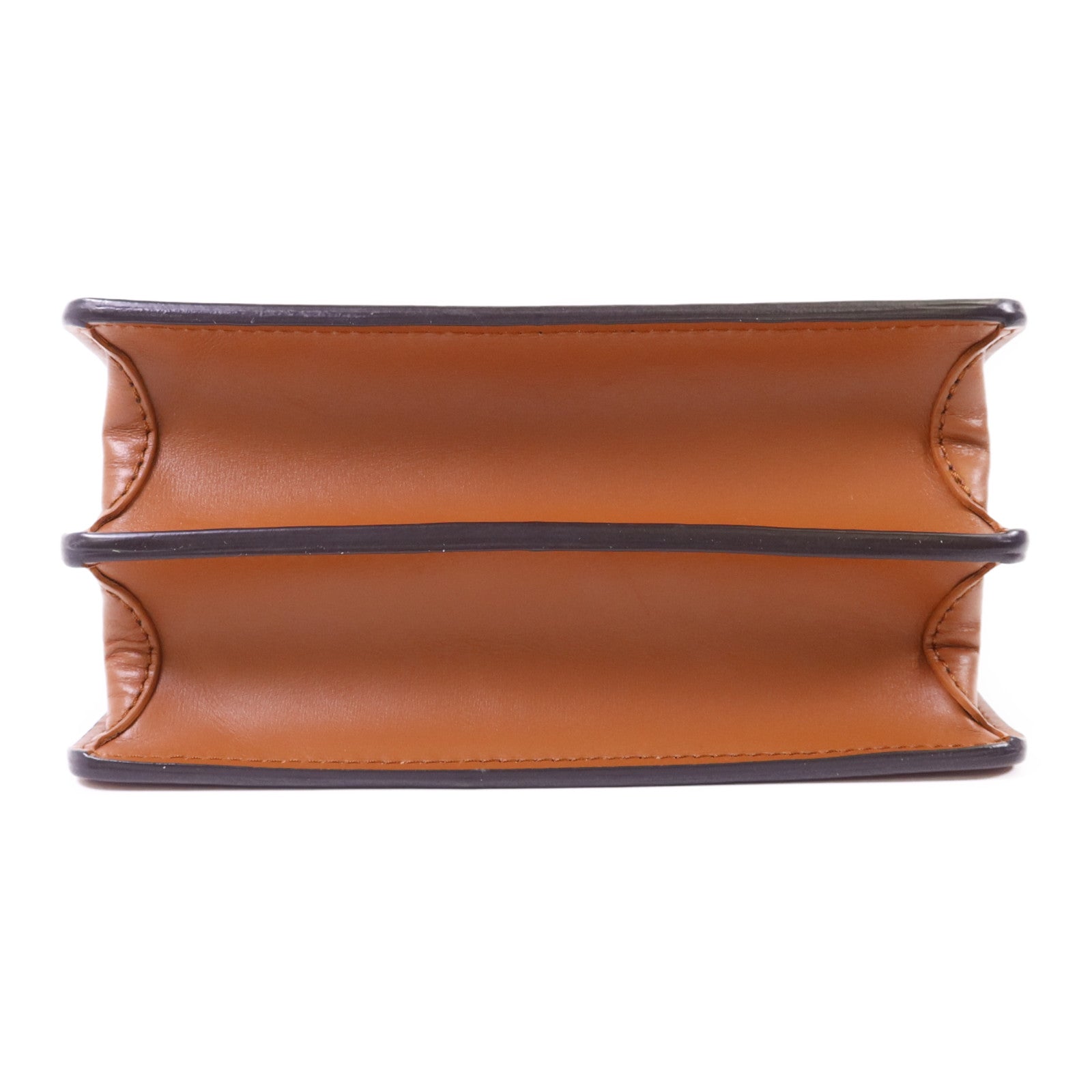 LOUIS VUITTON Monogram Reverse Mini Dauphine金扣肩背袋