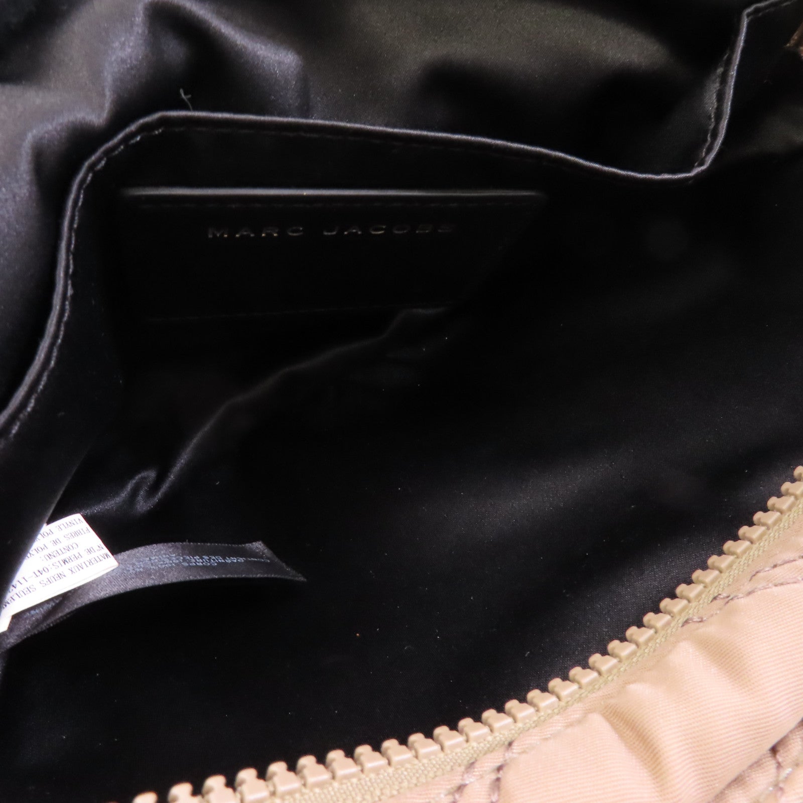 MARC JACOBS 尼龍Shoulder Bag金扣肩背袋啡色