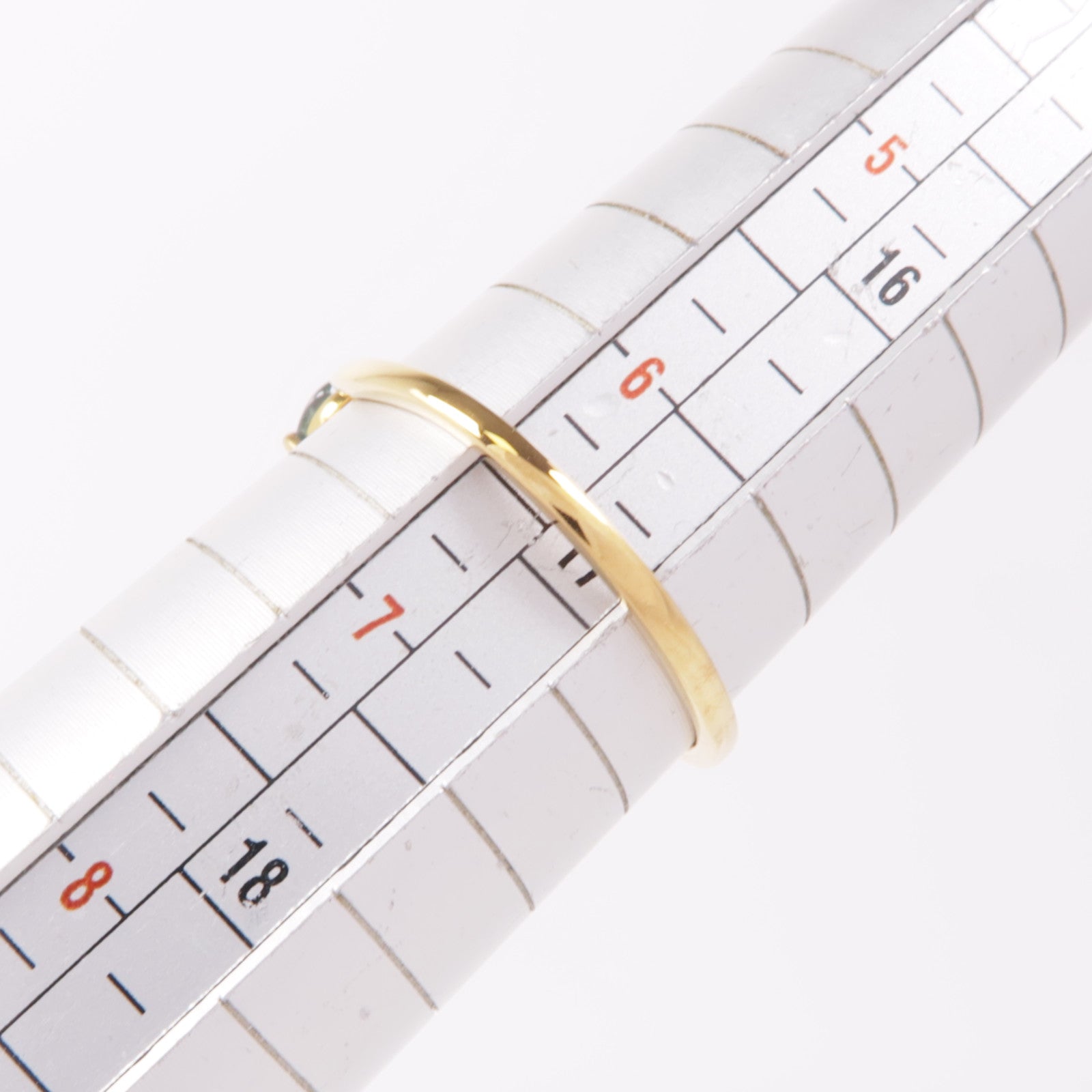 JEWELRY 18K黃金/鑽石Diamond Ring戒指US#6.25