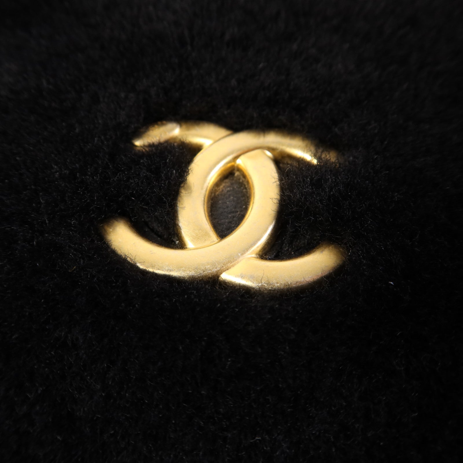 CHANEL Shearling Chain Shoulder金扣手挽肩背兩用袋