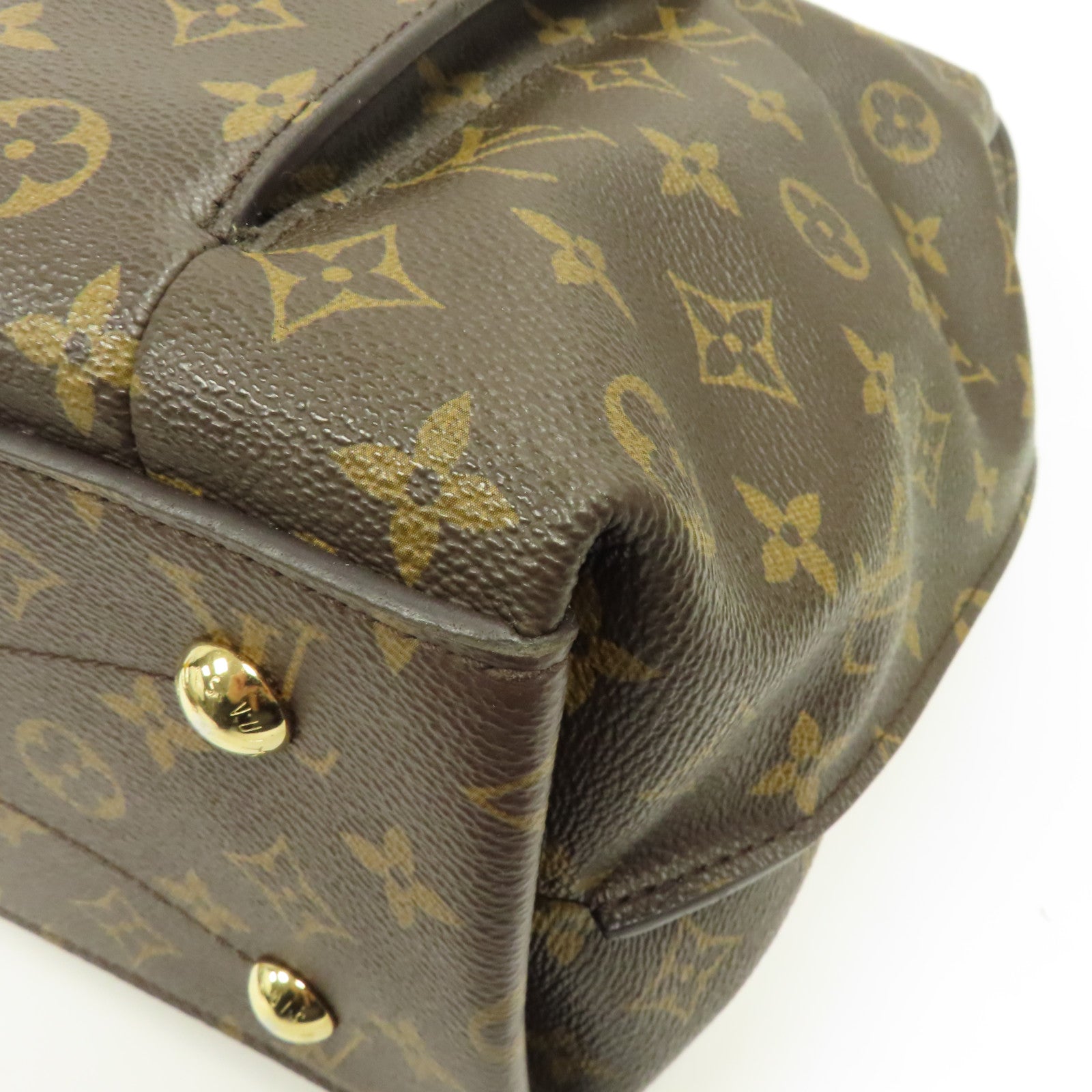 LOUIS VUITTON Monogram Metis金扣肩背袋棕色