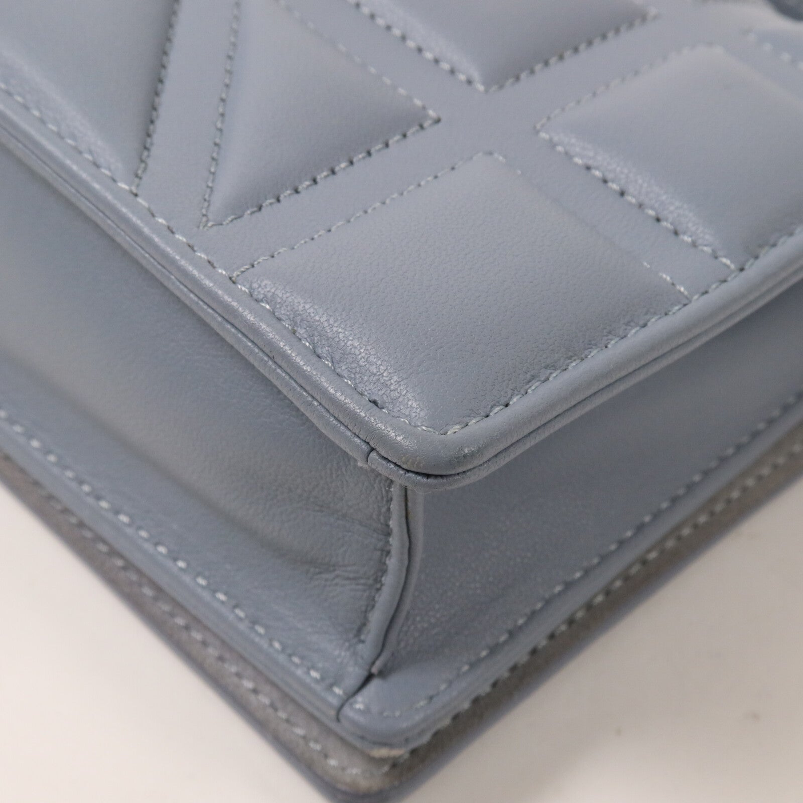 Dior 羊皮皮革Diorama Wallet On Chain鏈帶肩背袋
