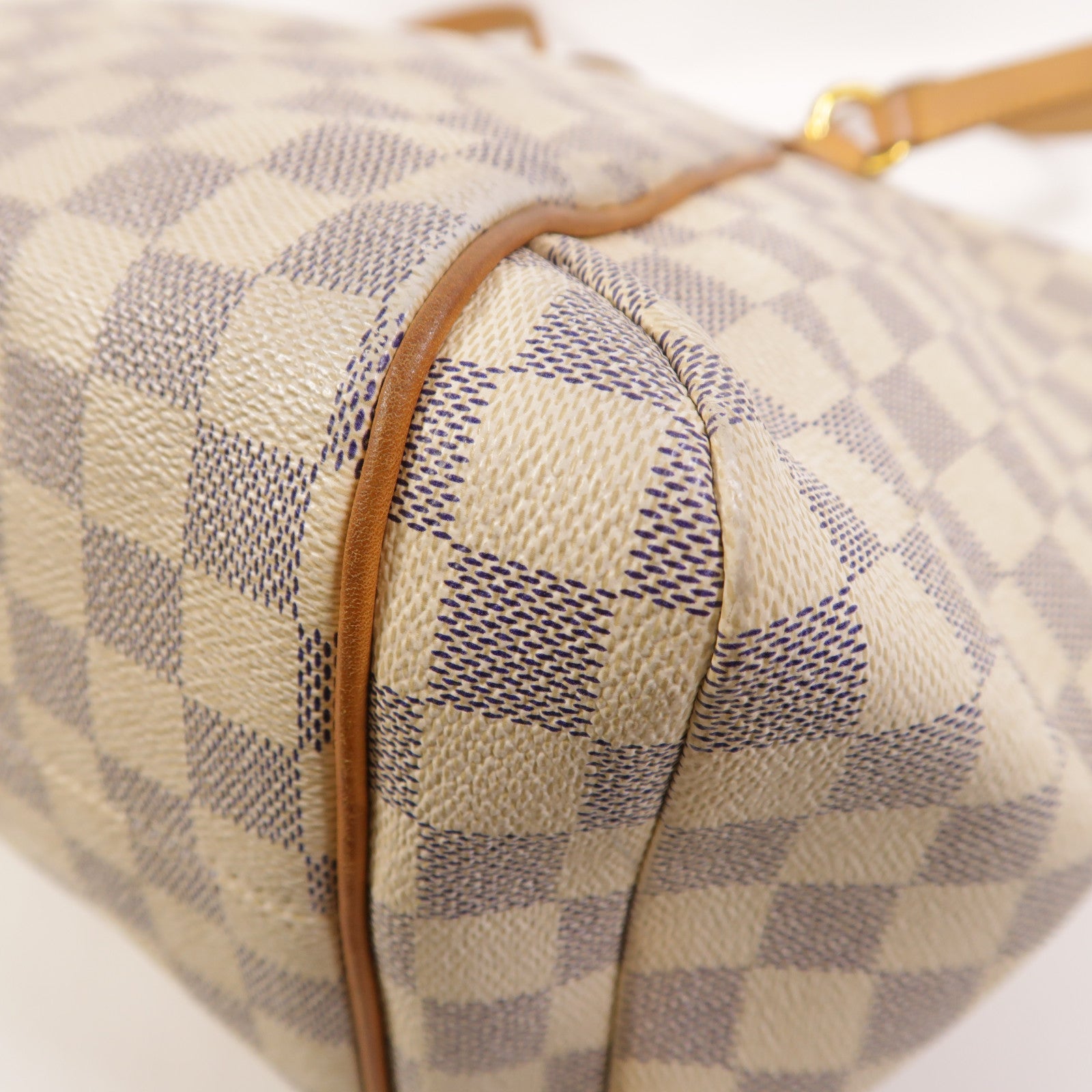 LOUIS VUITTON Damier Azur Totally金扣肩背袋