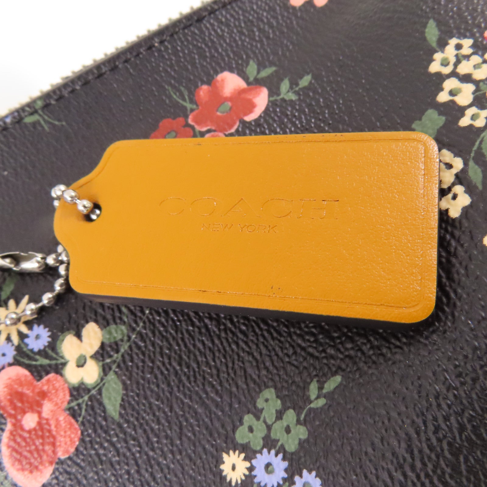 COACH 【激減優惠】塗層帆布Shoulder Tote銀扣肩背袋