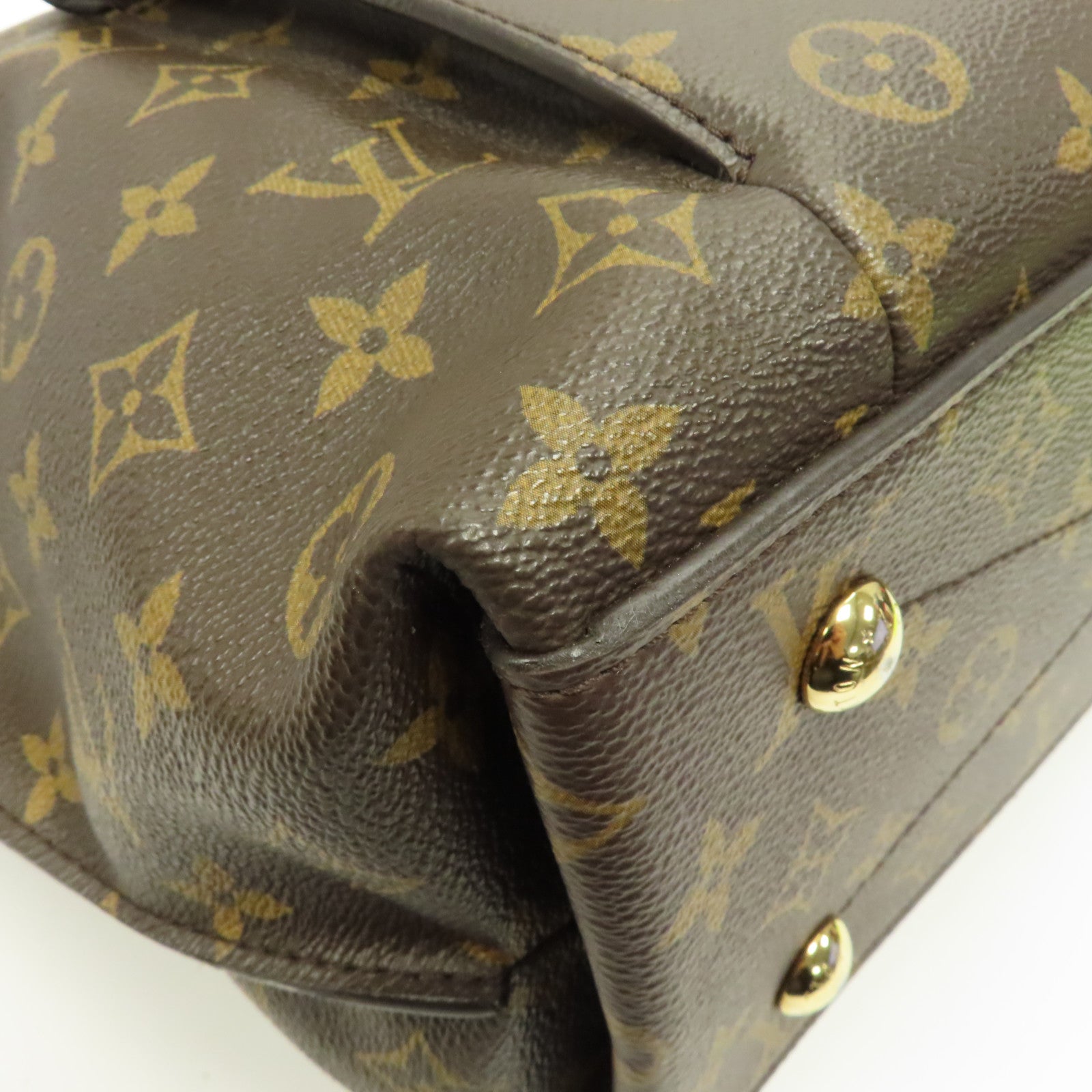 LOUIS VUITTON Monogram Metis金扣肩背袋棕色