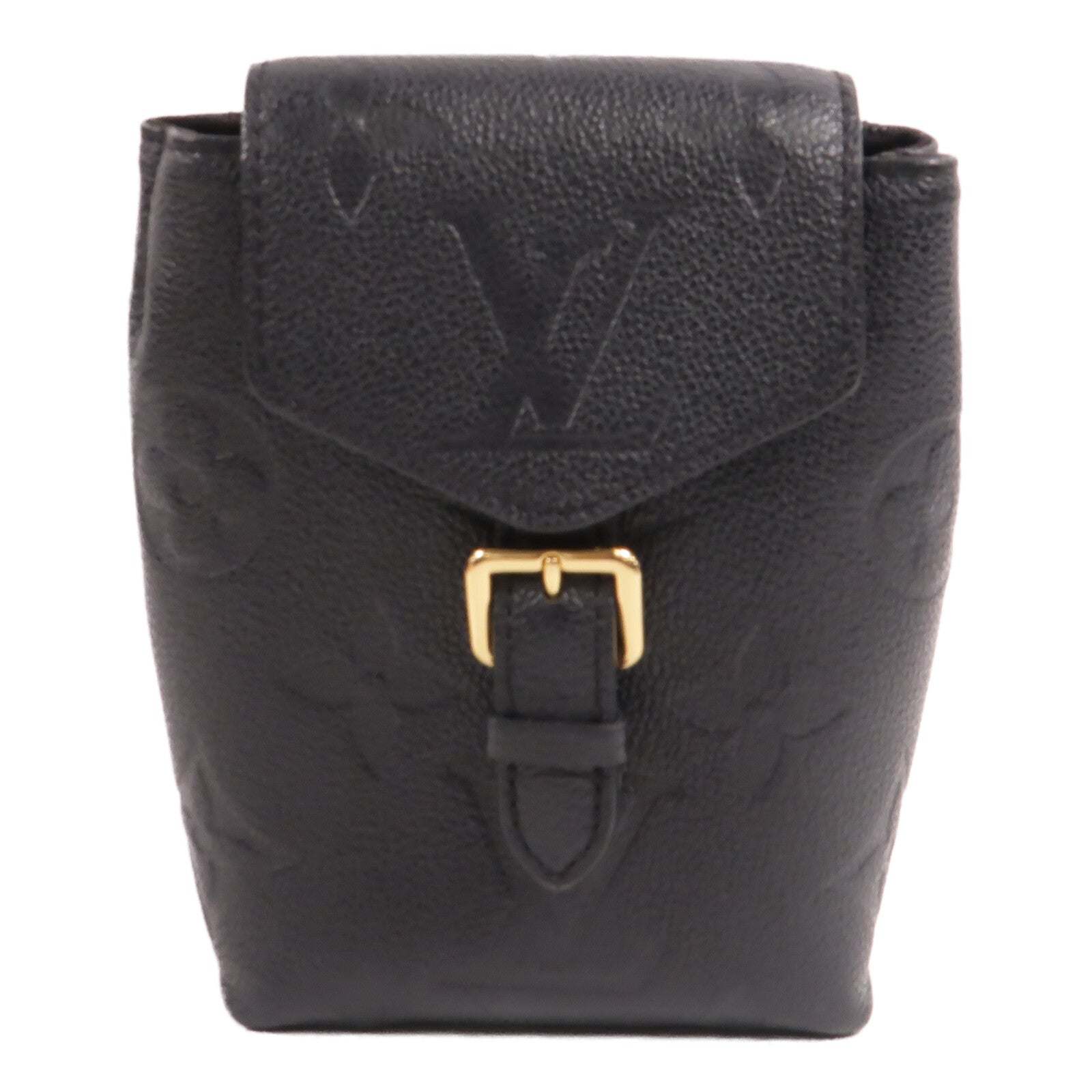 LOUIS VUITTON Monogram Empreinte Tiny Backpack金扣背包