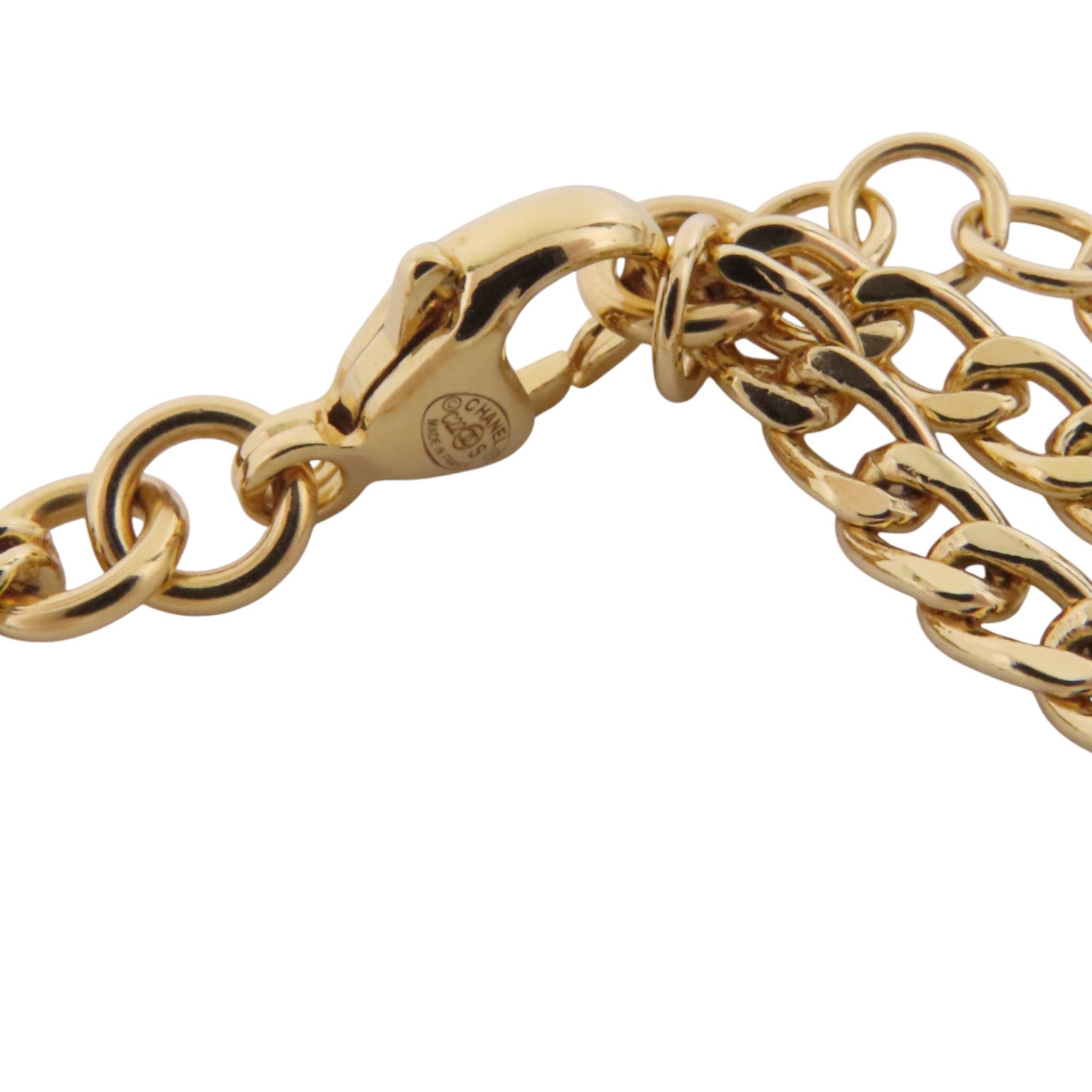 CHANEL 金屬Choker金扣項鏈