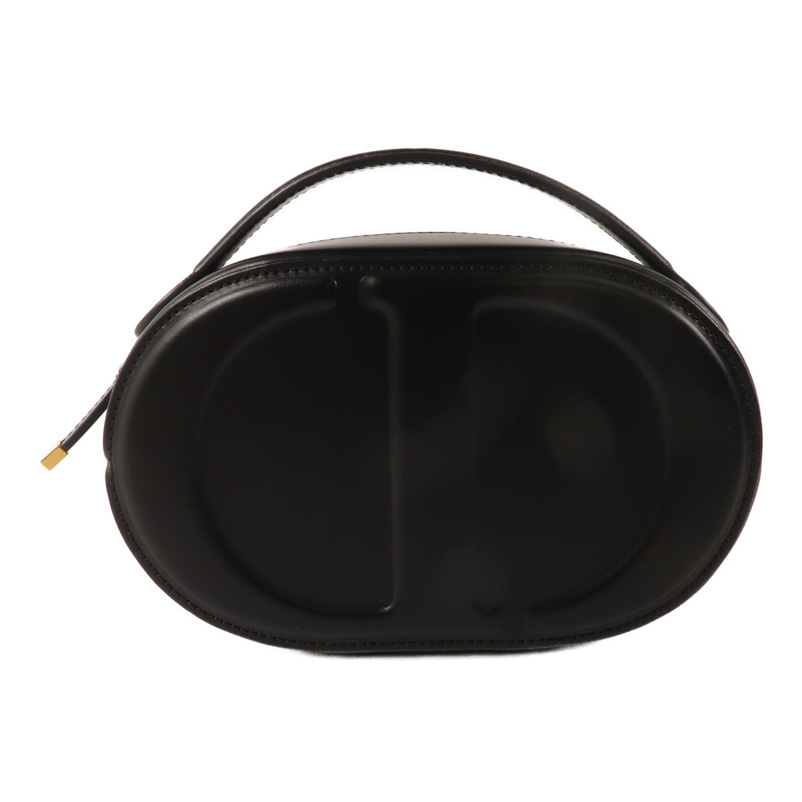 Dior 牛皮皮革CD Signature Oval Camera Bag鏈帶手挽肩背兩用袋