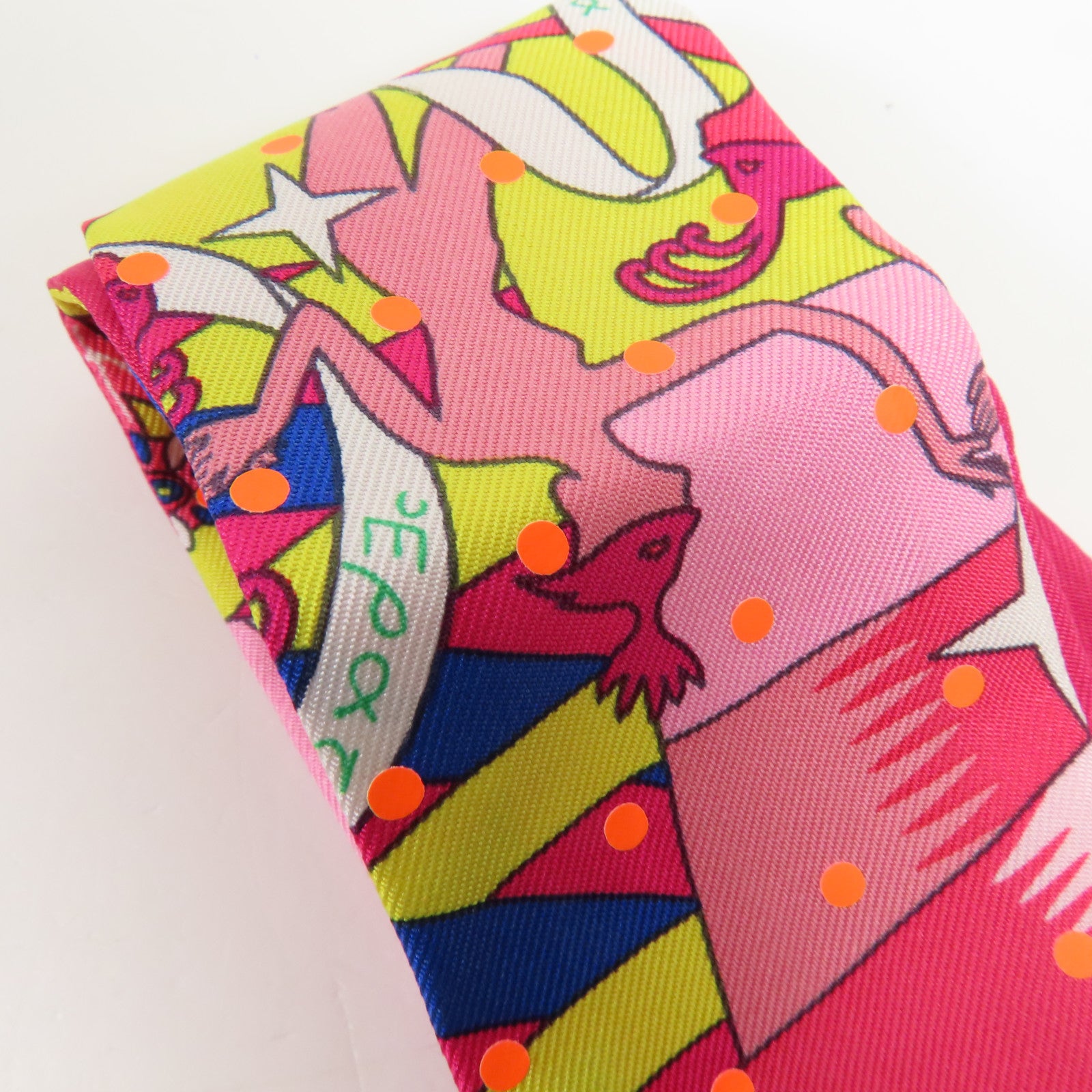 HERMES 絲質Twilly絲巾