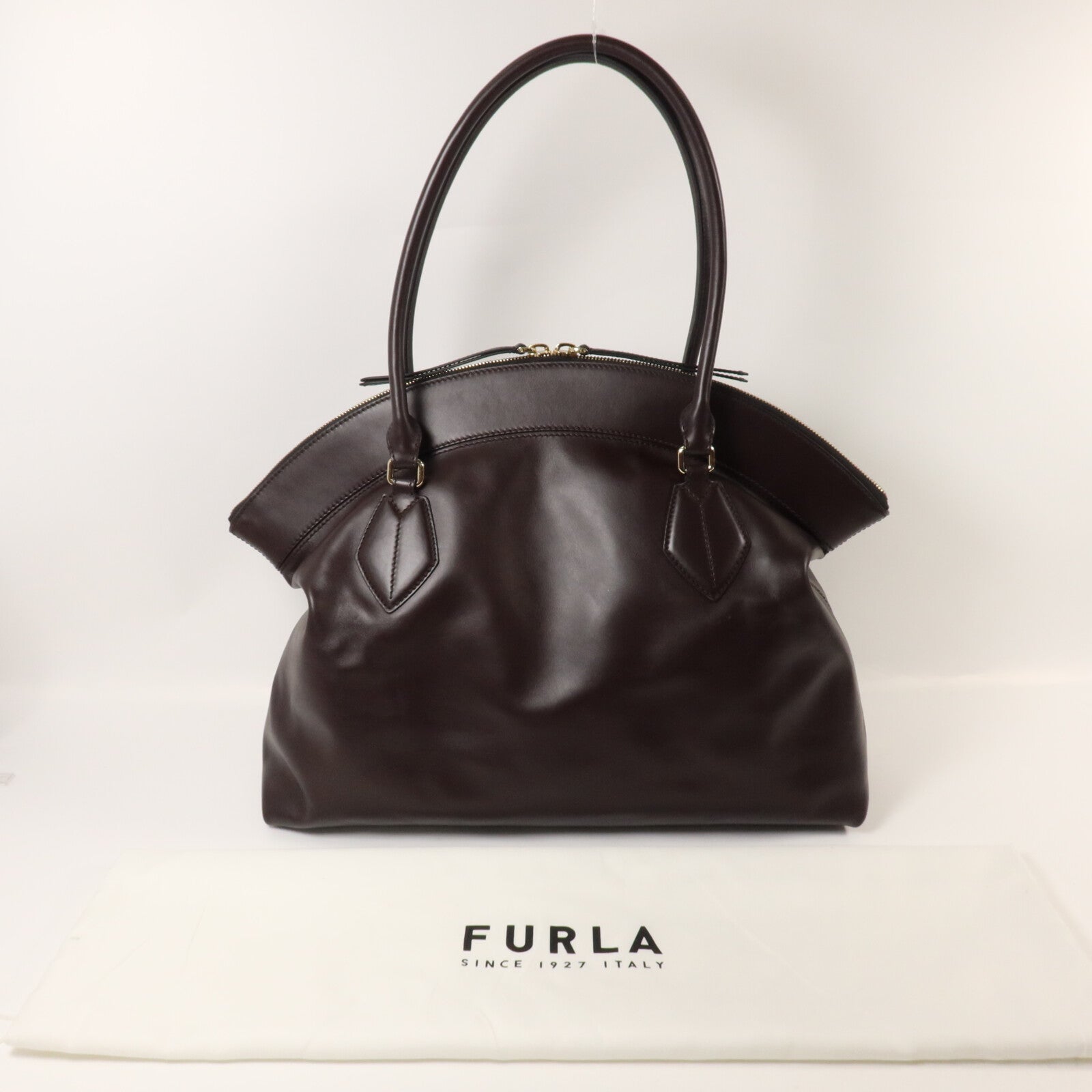 Furla 牛皮皮革Erica手挽袋