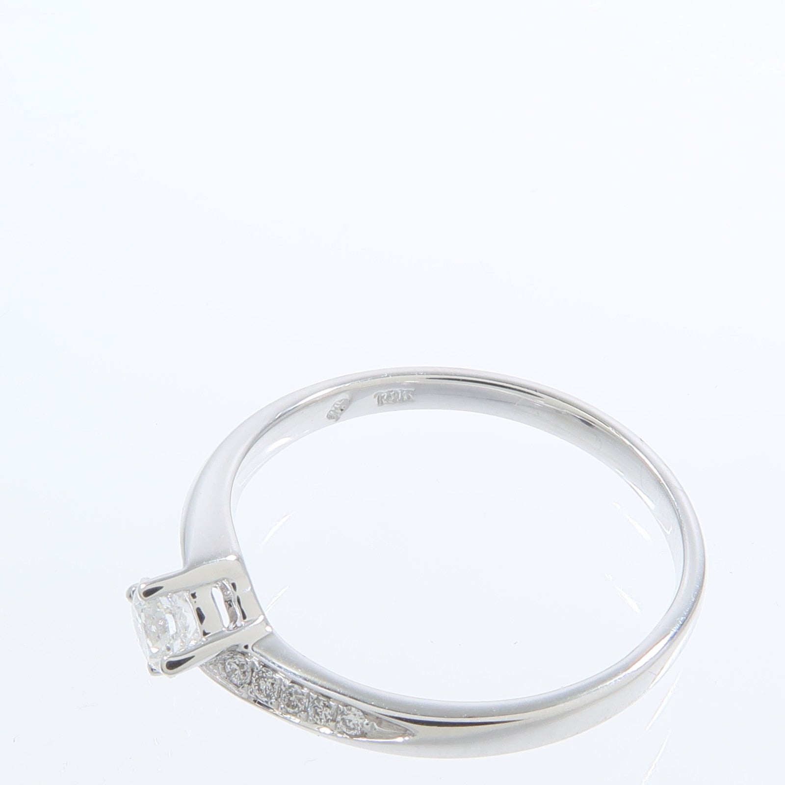 JEWELRY 18K白金Diamond Ring鑽石戒指