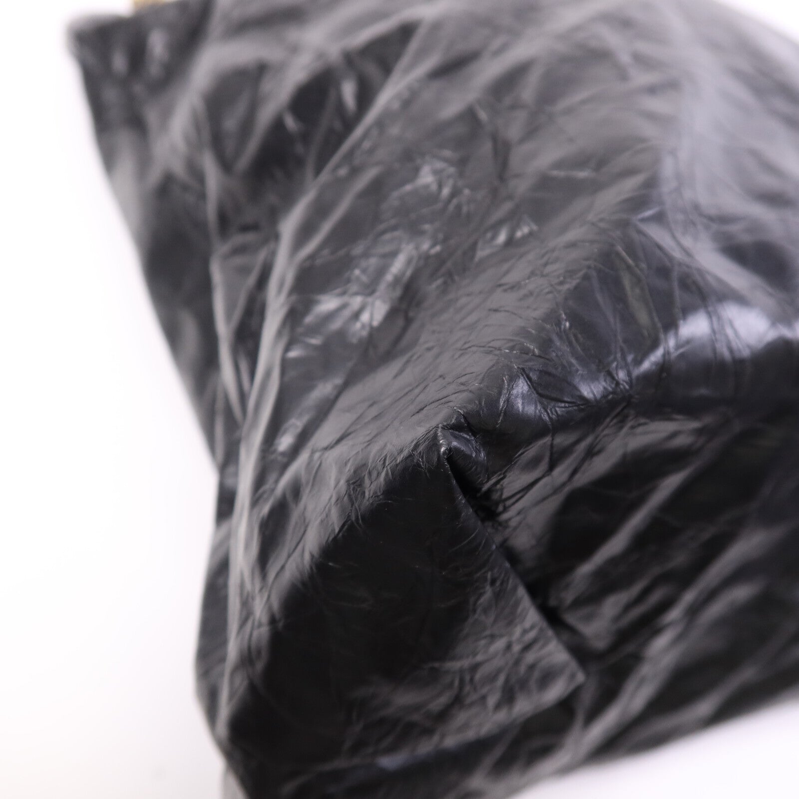BALENCIAGA 羊皮皮革Crush Medium金扣鏈帶肩背袋