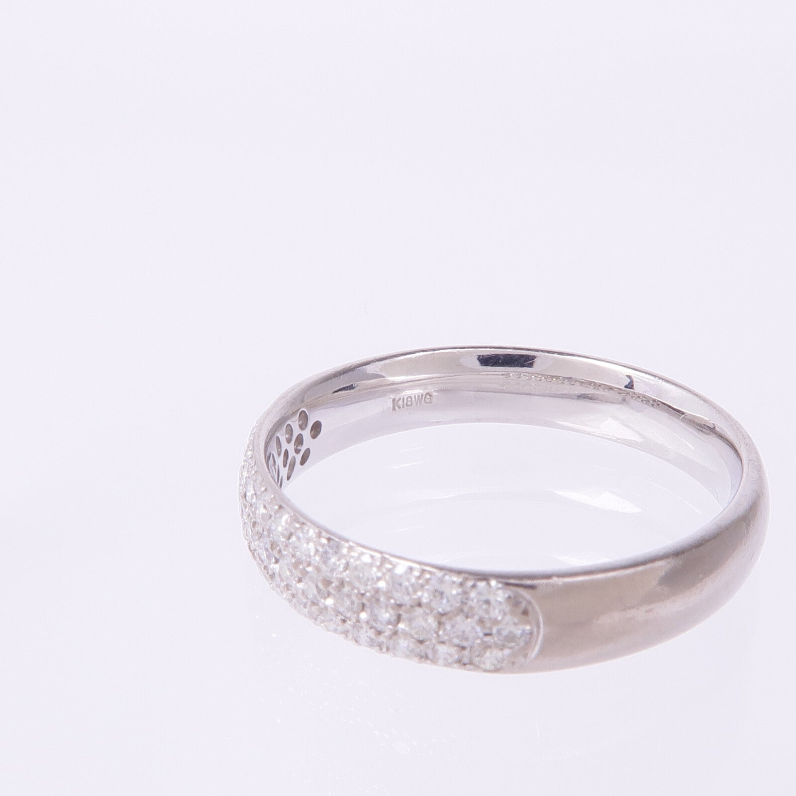 JEWELRY 18K白金Diamond Ring鑽石戒指US#6