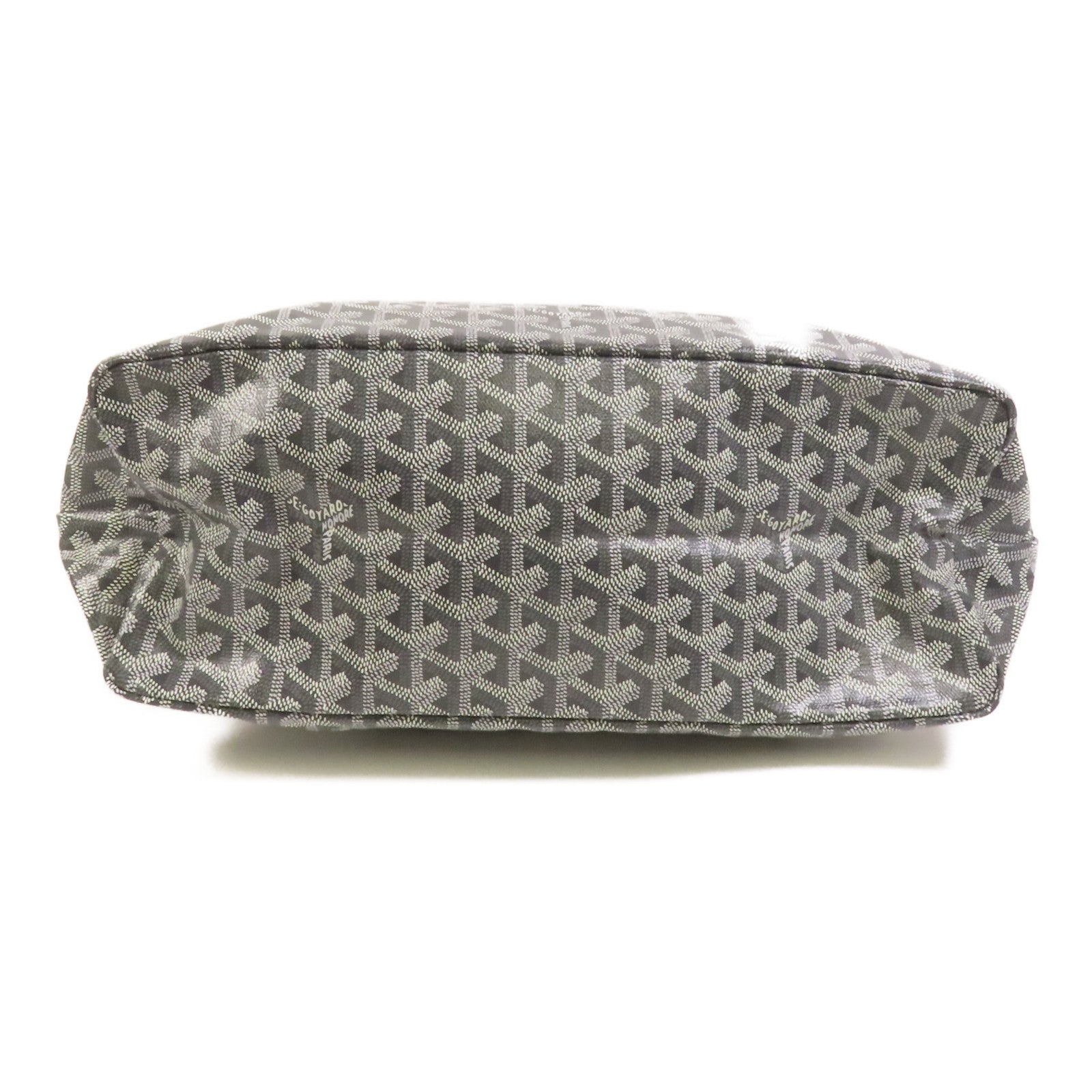 GOYARD 塗層帆布Boheme Hobo銀扣手挽袋