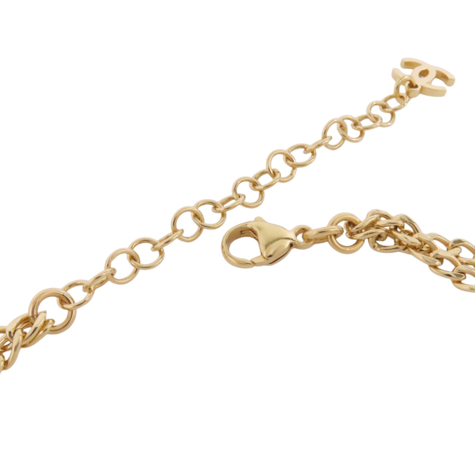 CHANEL 金屬Choker金扣項鏈