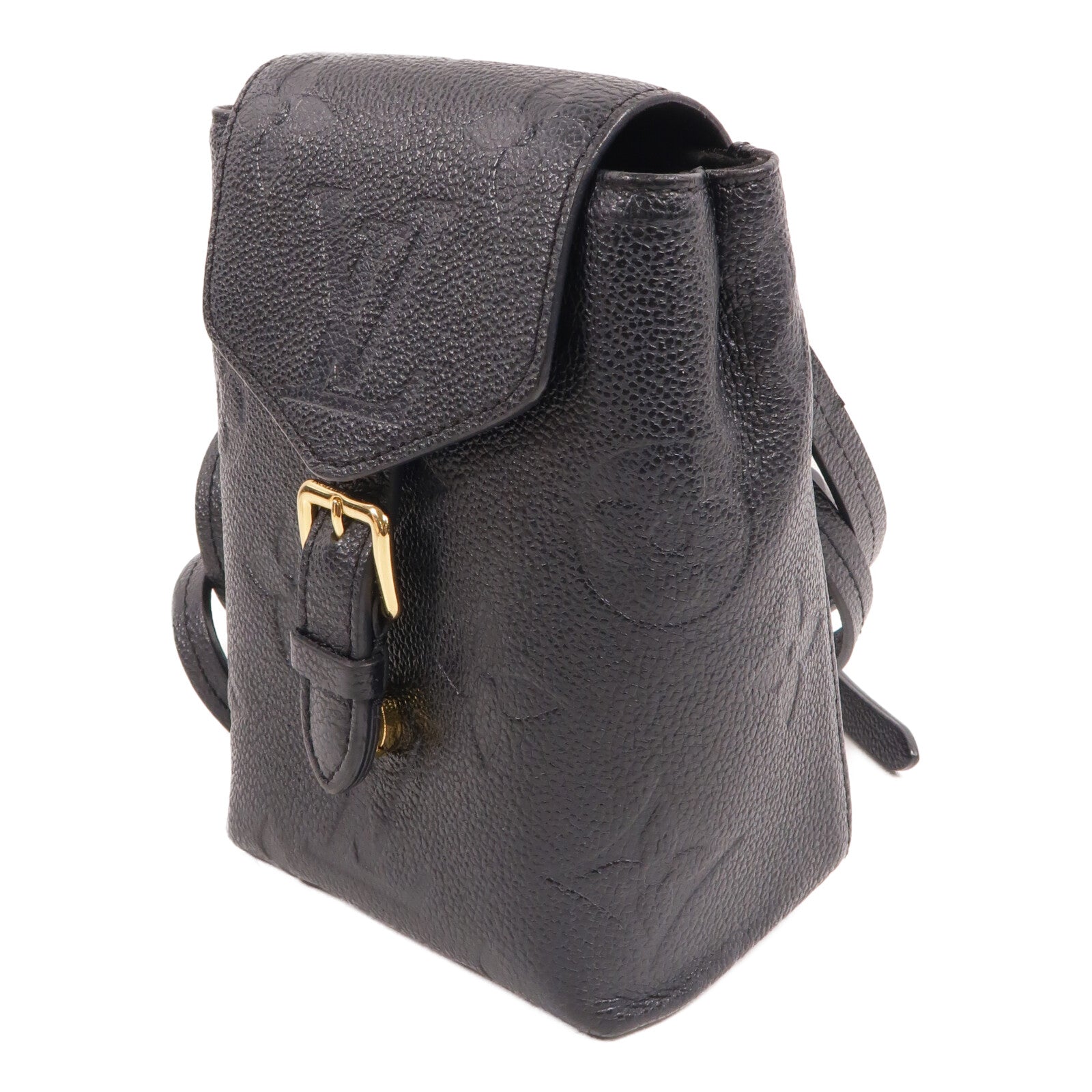 LOUIS VUITTON Monogram Empreinte Tiny Backpack金扣背包