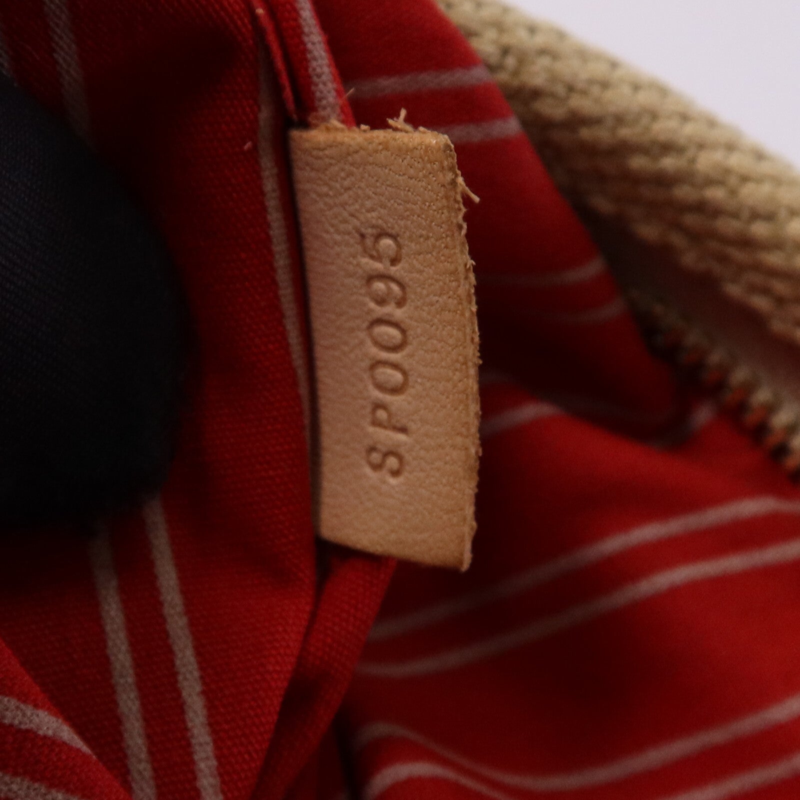 LOUIS VUITTON 帆布Cabas MM金扣手挽袋