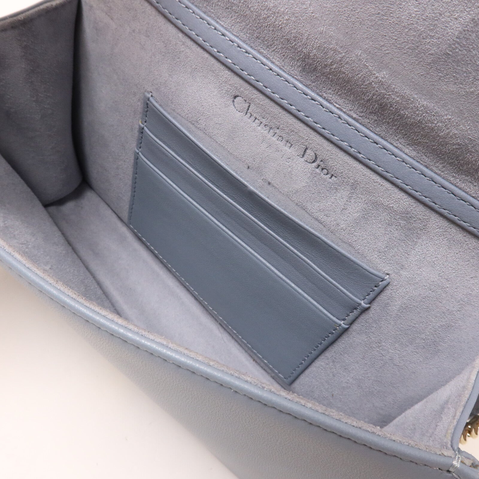 Dior 羊皮皮革Diorama Wallet On Chain鏈帶肩背袋